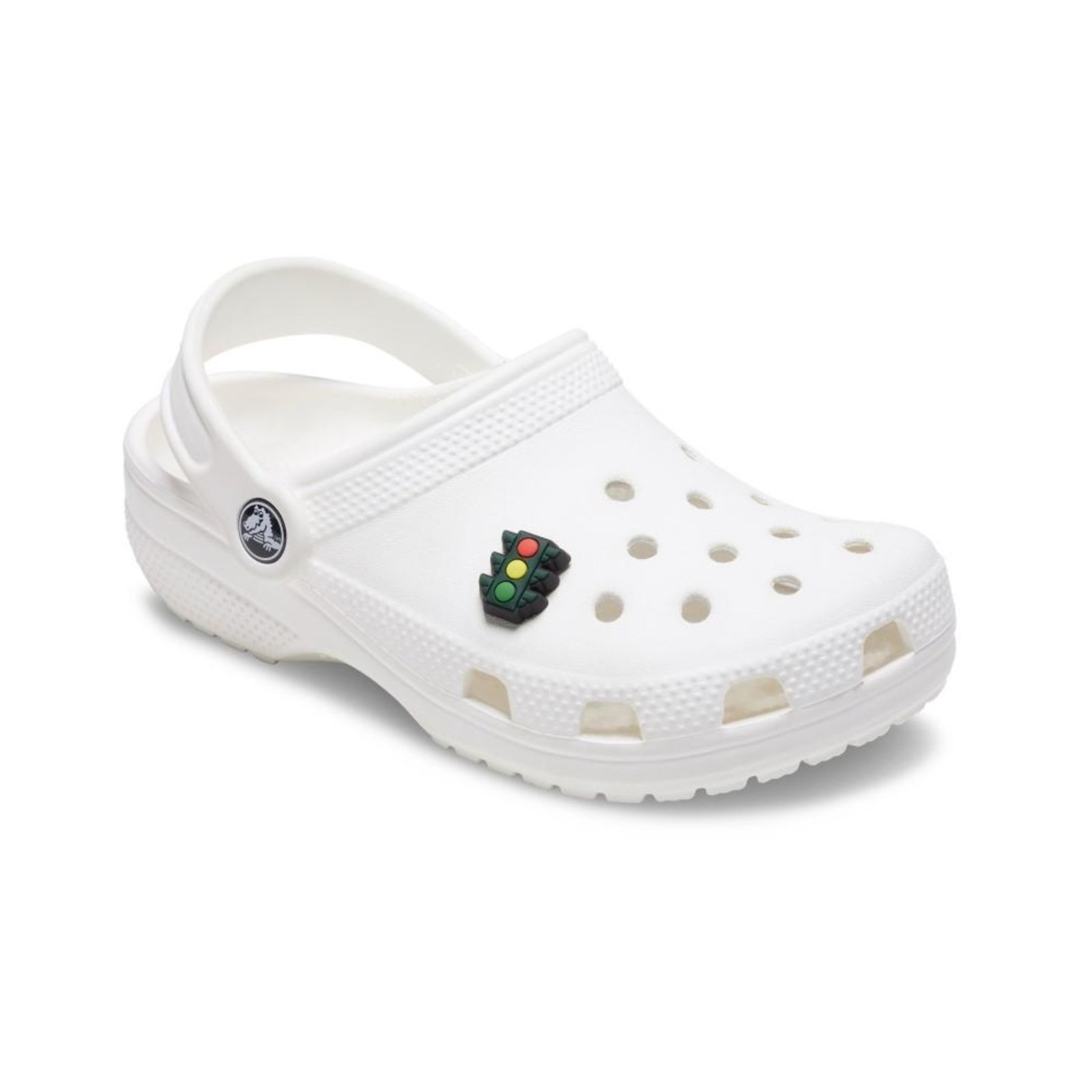 Vista 3 Infantil - Jibbitz™ Semáforo Crocs branco