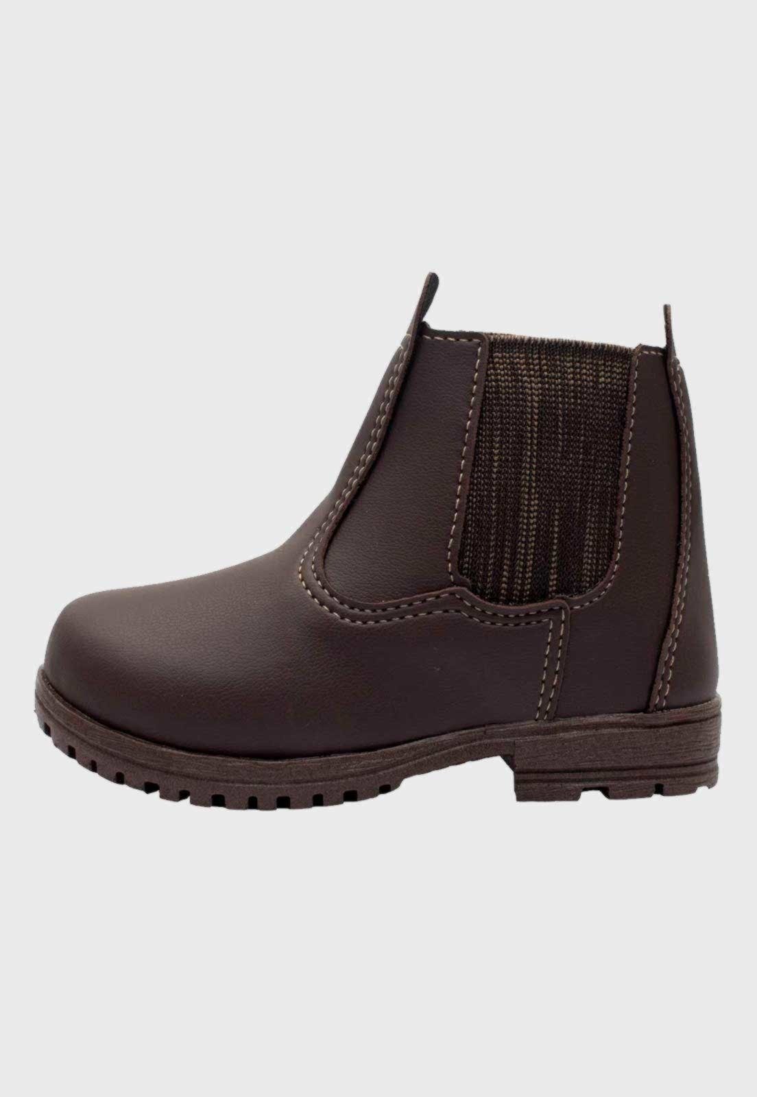 Infantil – Bota Botina Pópidi Menino Café