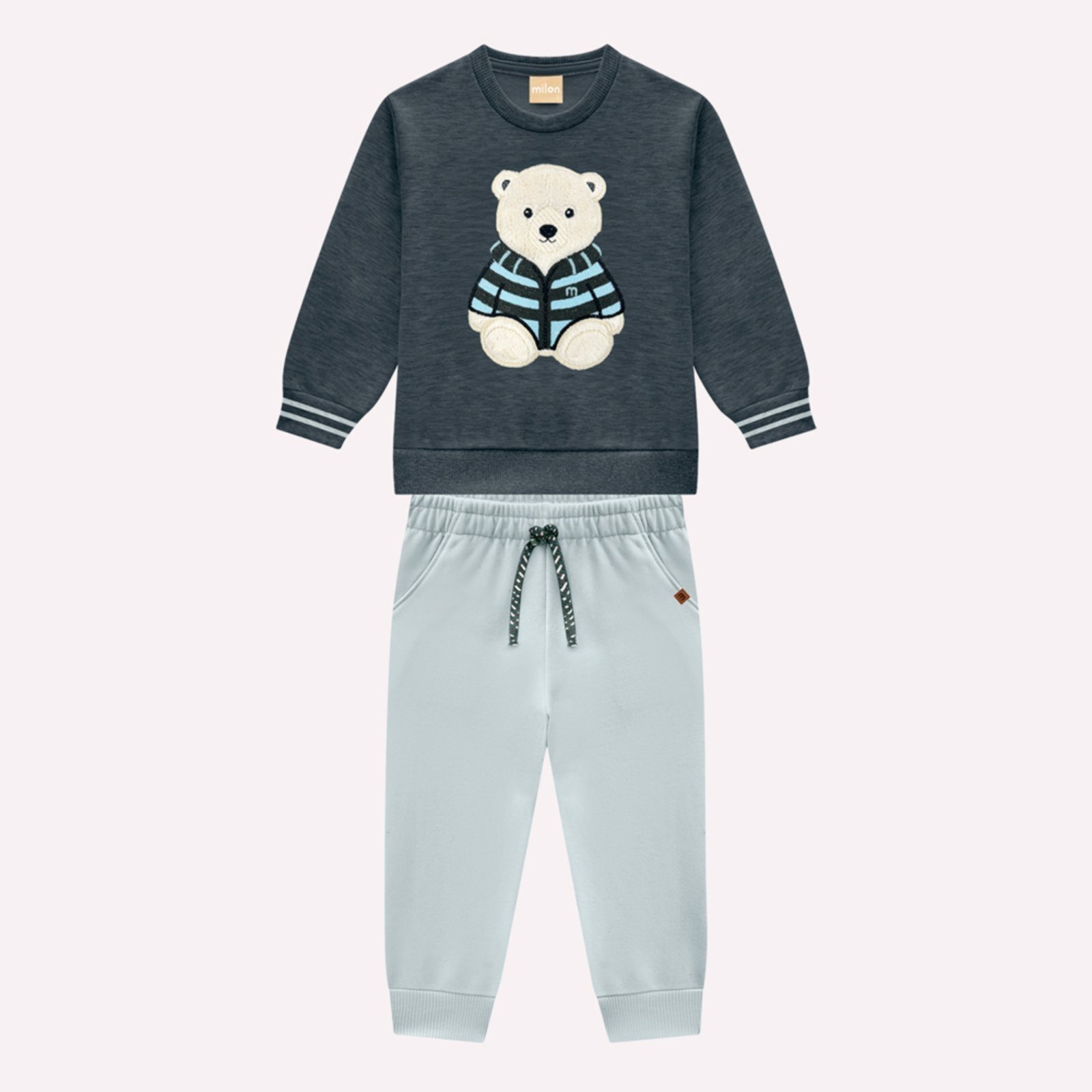 Infantil - Conjunto Menino Urso Milon