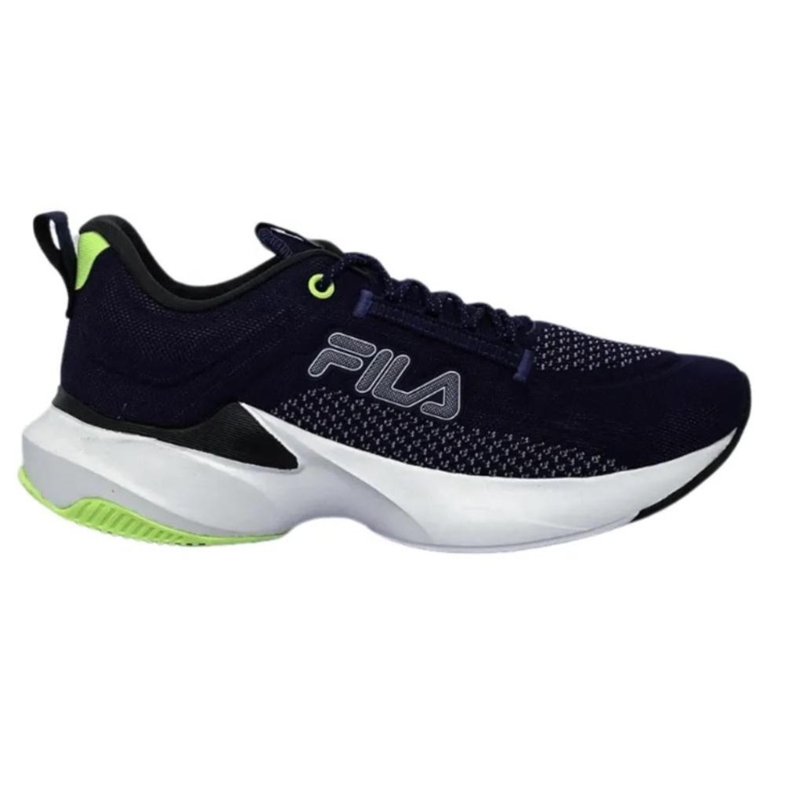 Vista 2 Tênis Fila Master Masculino - Marinho/cinza/verde azul verde Fila azul verde