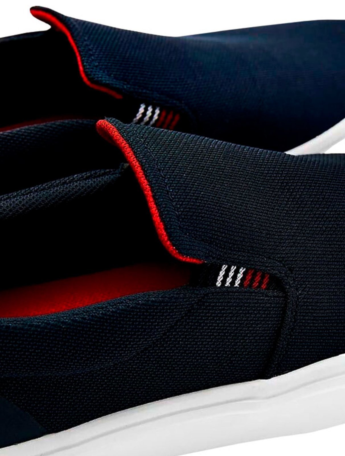 Vista 3 Tênis Tommy Hilfiger Masculino Slip On Malcolm 22D azul marinho Tommy Hilfiger azul marinho