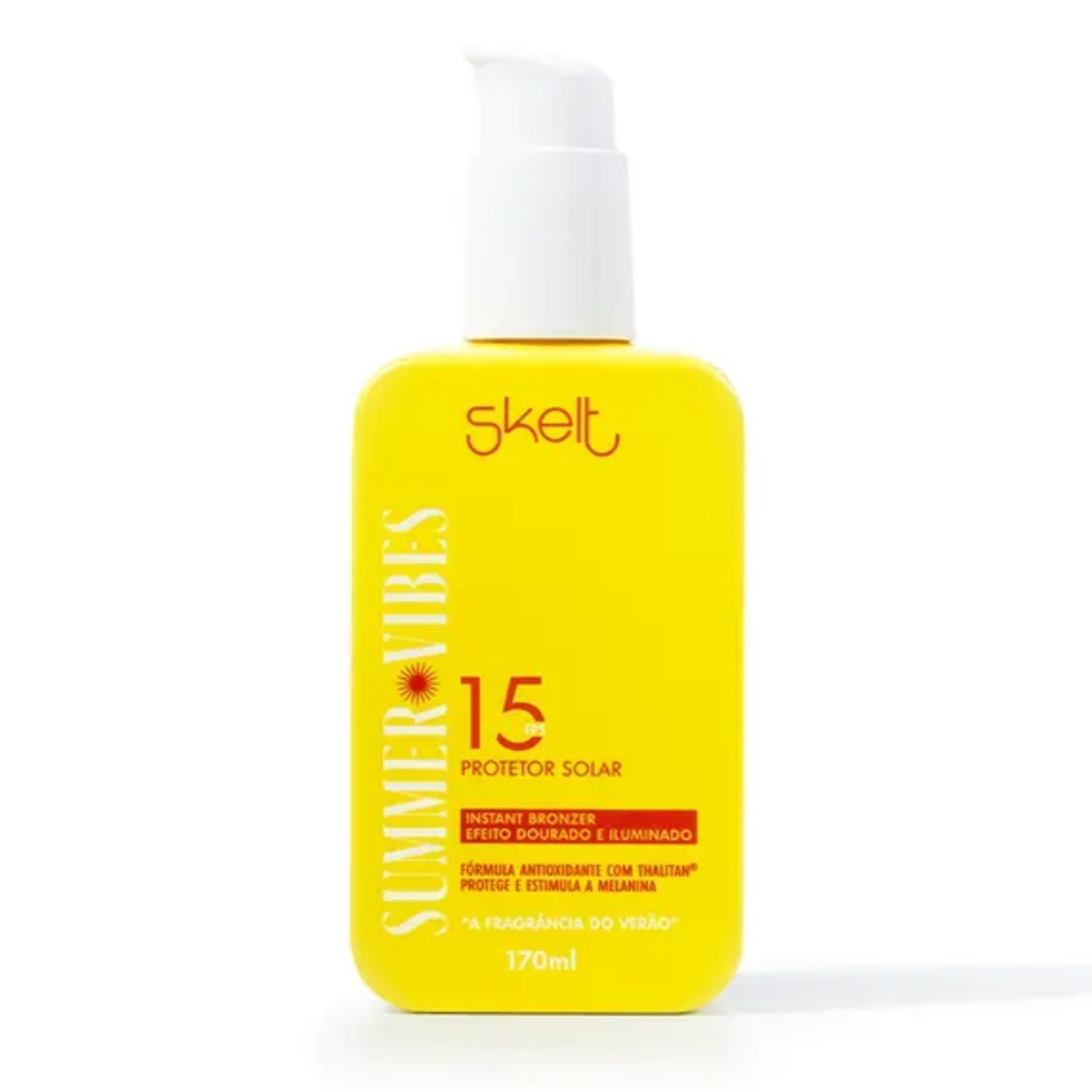 Skelt Protetor Solar Summer Vibes Instant Bronzer 170ml FPS 15