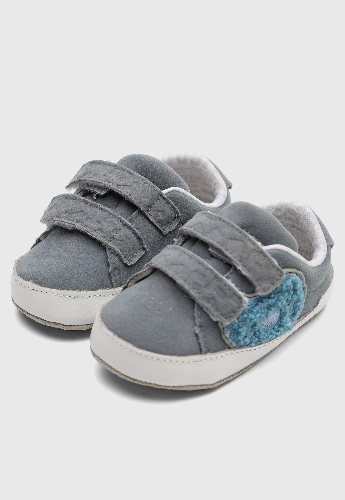 Vista 2 Infantil - Tênis Tigor T. Tigre SNK Baby cinza Tigor T. Tigre cinza