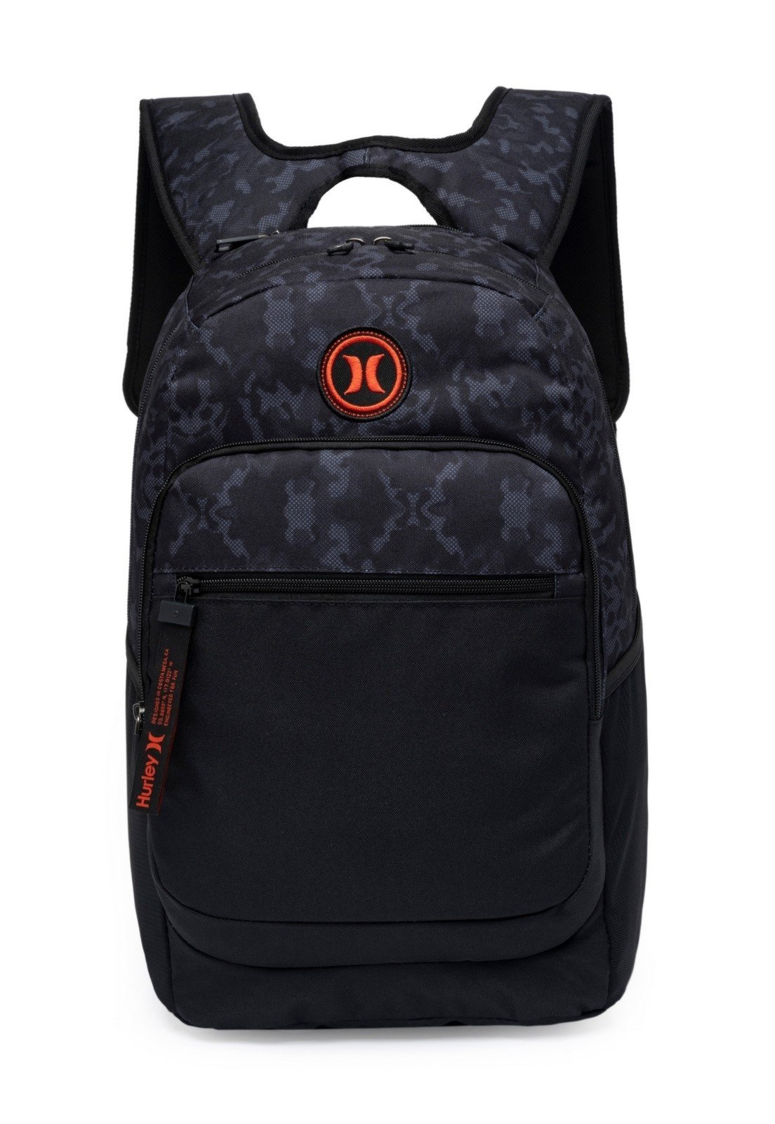 Mochila Para Notebook Hurley Bolsa Masculina Reforçada Dia a Dia