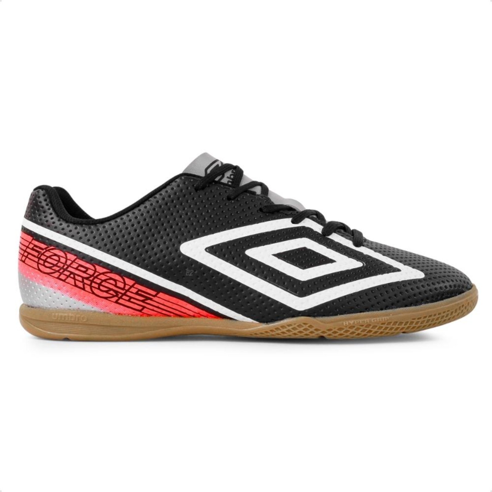 Chuteira Futsal Umbro Force Masculina Preto