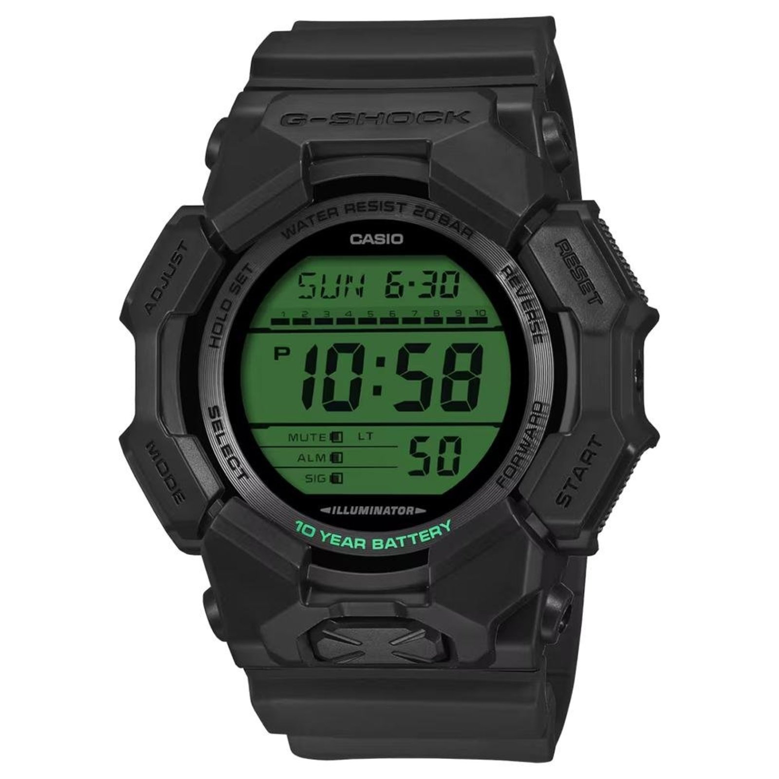 Relógio G-Shock GD-010BEG-1DR Preto