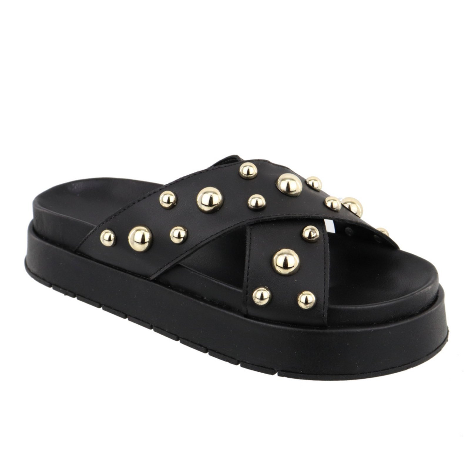 Papete Rasteira Sandalia Flatform Sola Alta Lançamento