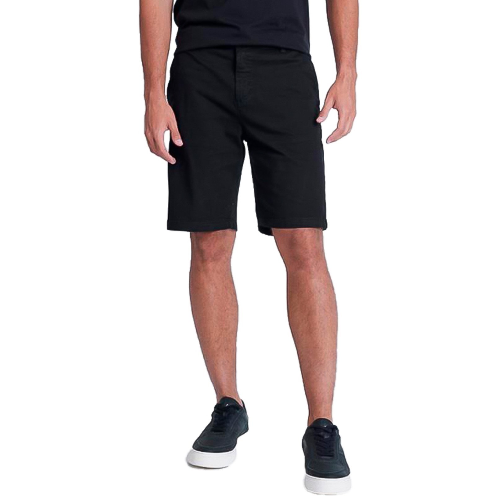 Bermuda Aramis Chino Color Essencial VE24 Preto Masculino