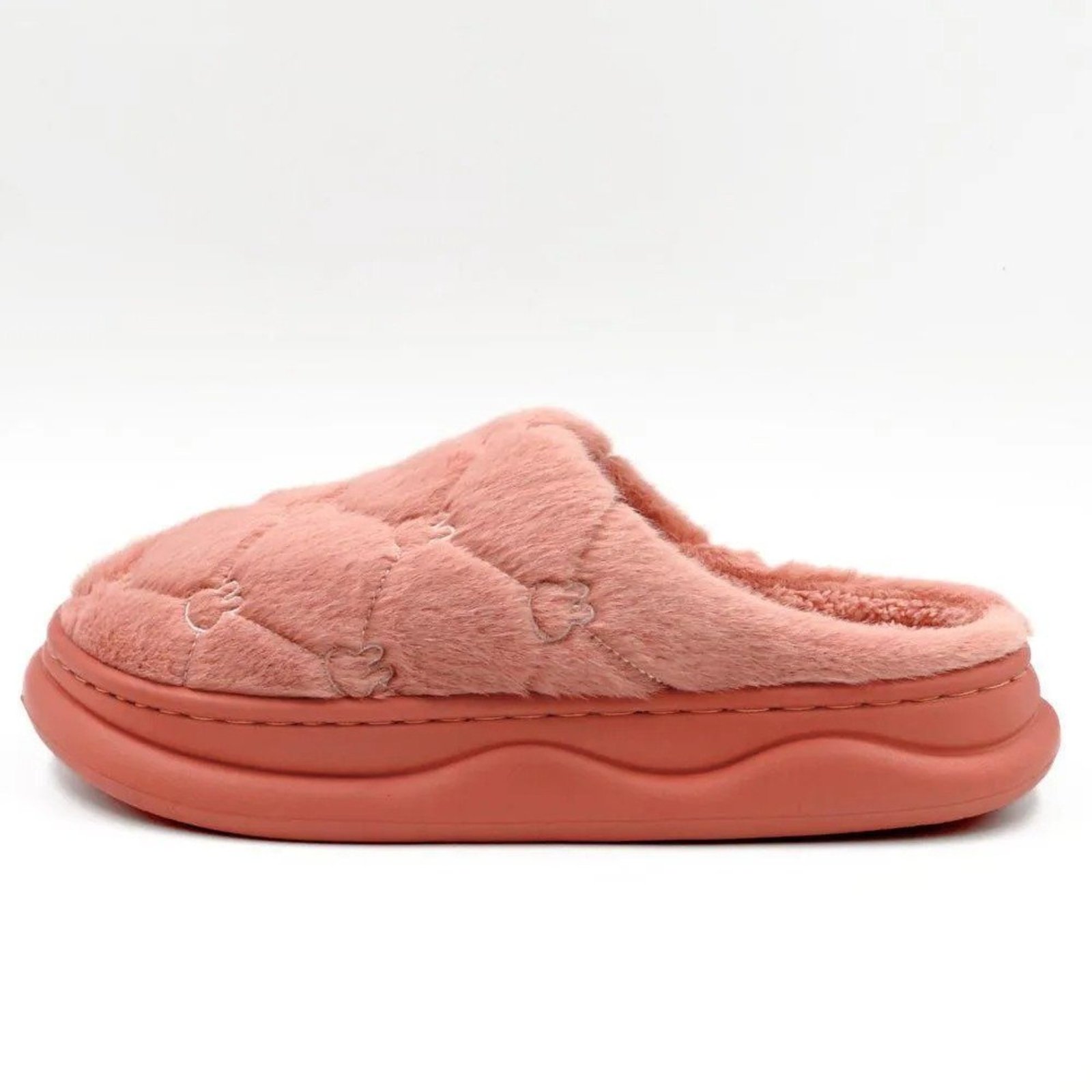 Infantil - Pantufa Feminina Nuvem Pluma em Pelo Zariff 803336 Zariff Vermelho