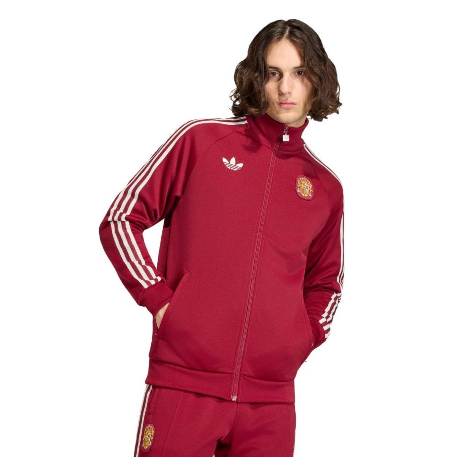 Jaqueta Espanha Originals adidas Performance Vinho