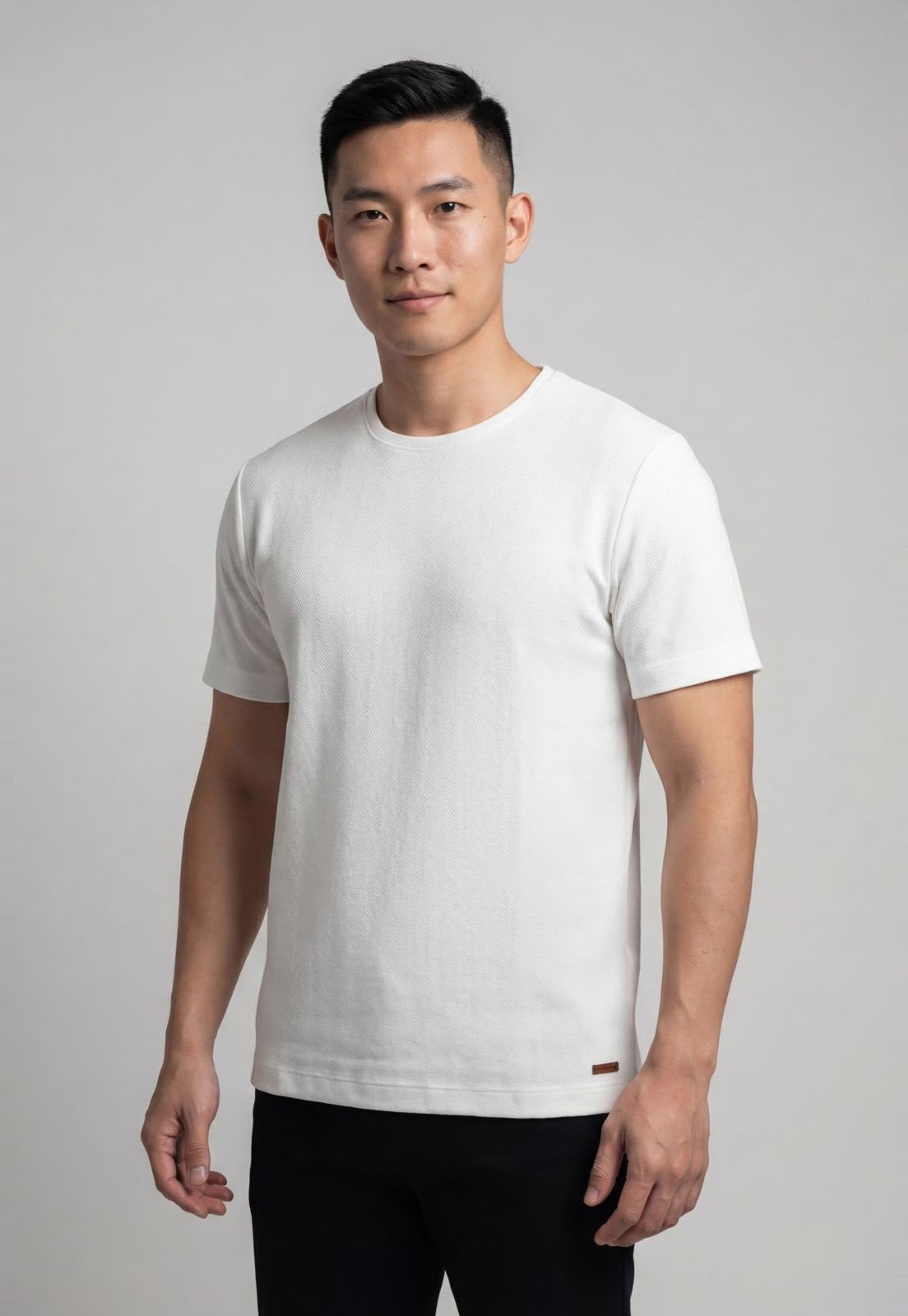 Camiseta Masculina Forum Decote Redondo Branca
