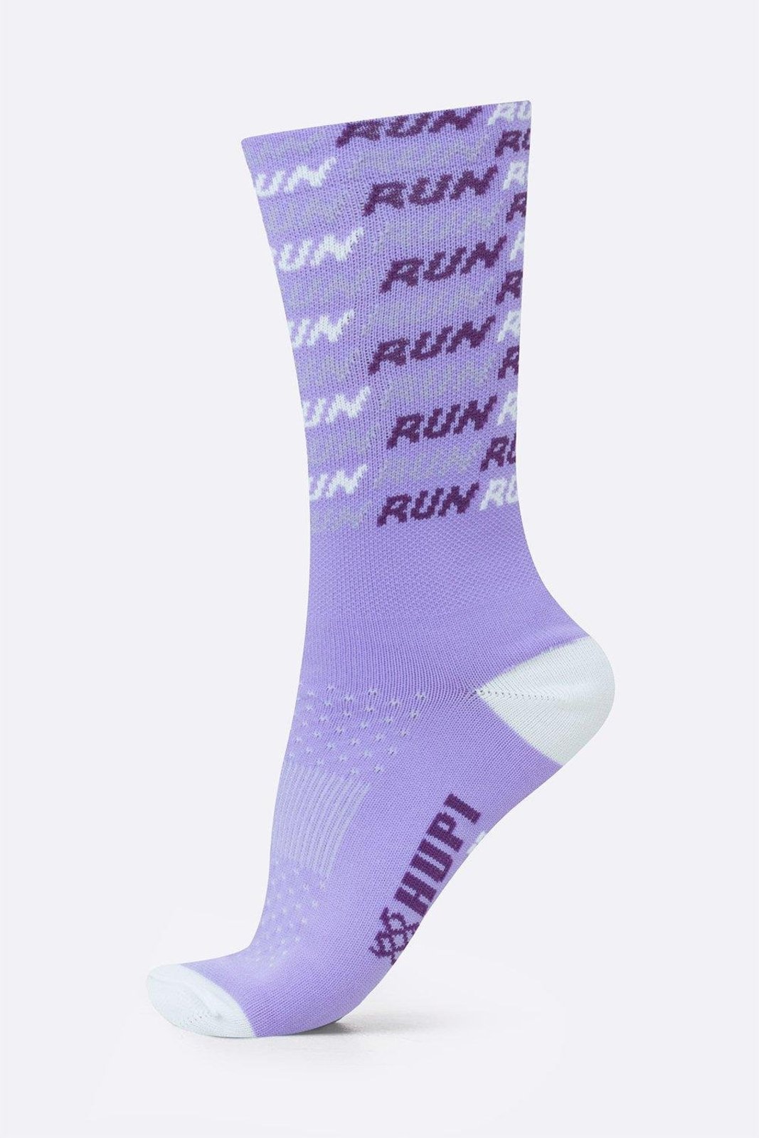 Meia HUPI Run Tri Lilás Pés Menores 34-38 Roxo