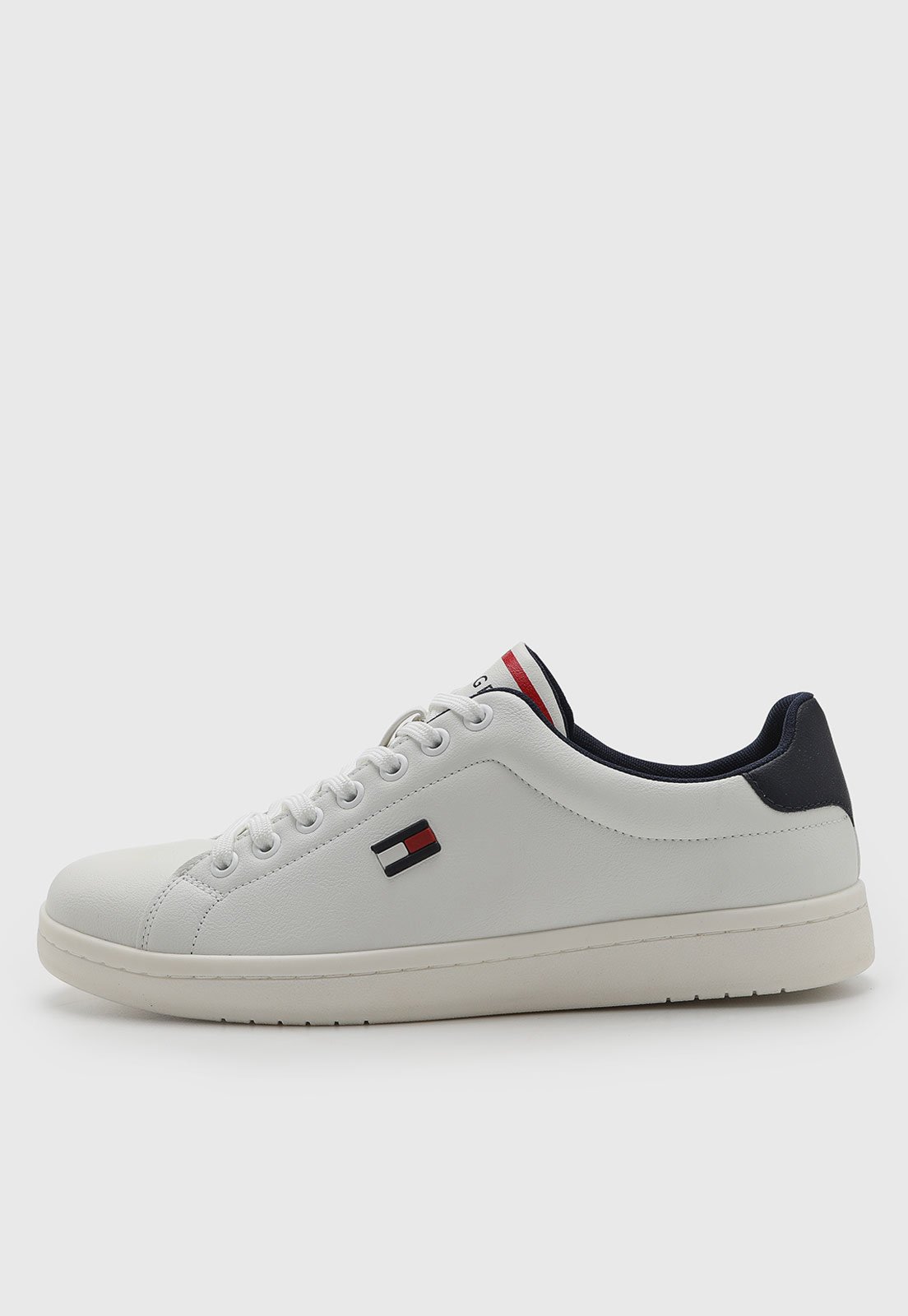 Tênis Masculino Tommy Hilfiger Cano Baixo Branco