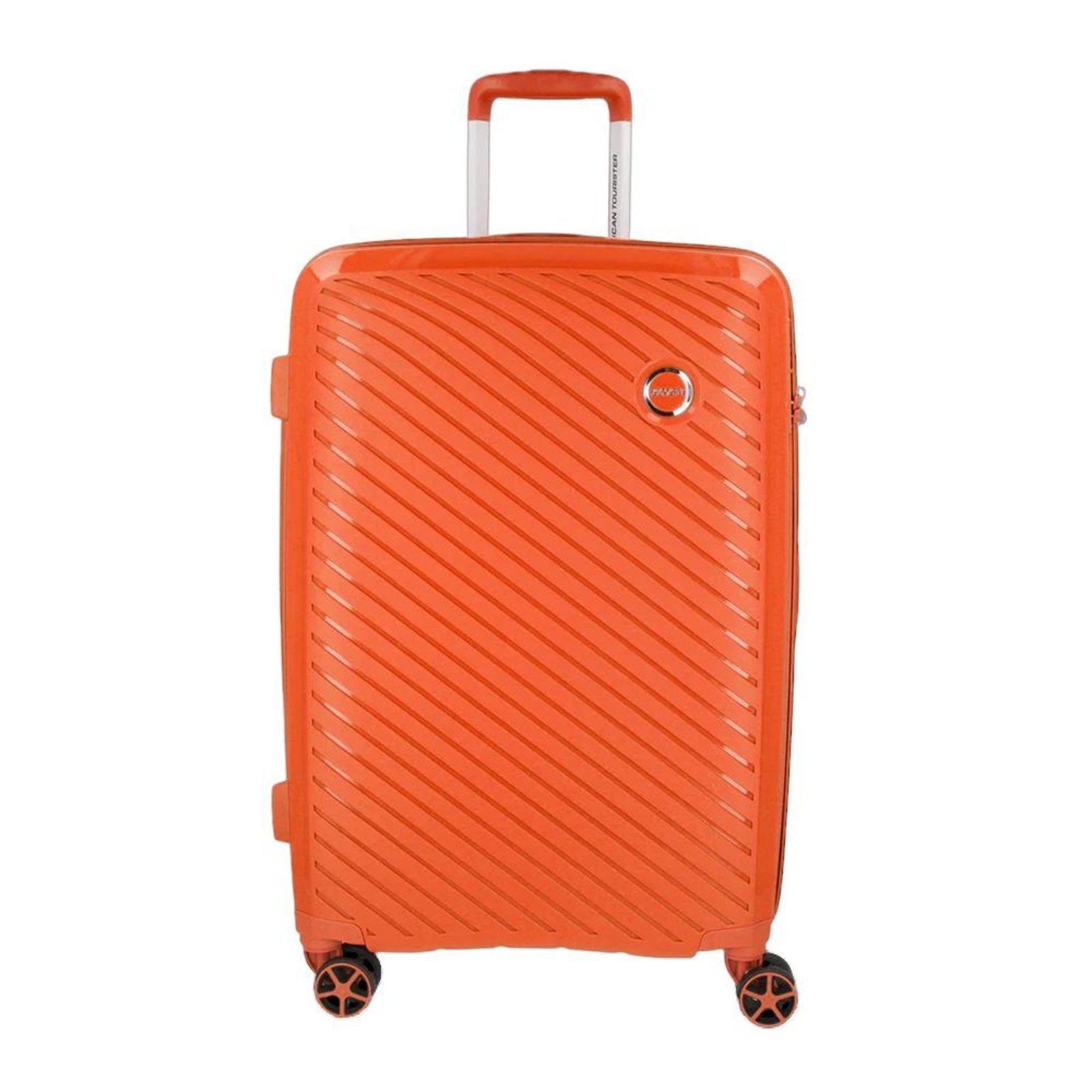 Vista 2 Mala de Viagem American Tourister Grande Zanzibar Laranja incolor American Tourister incolor