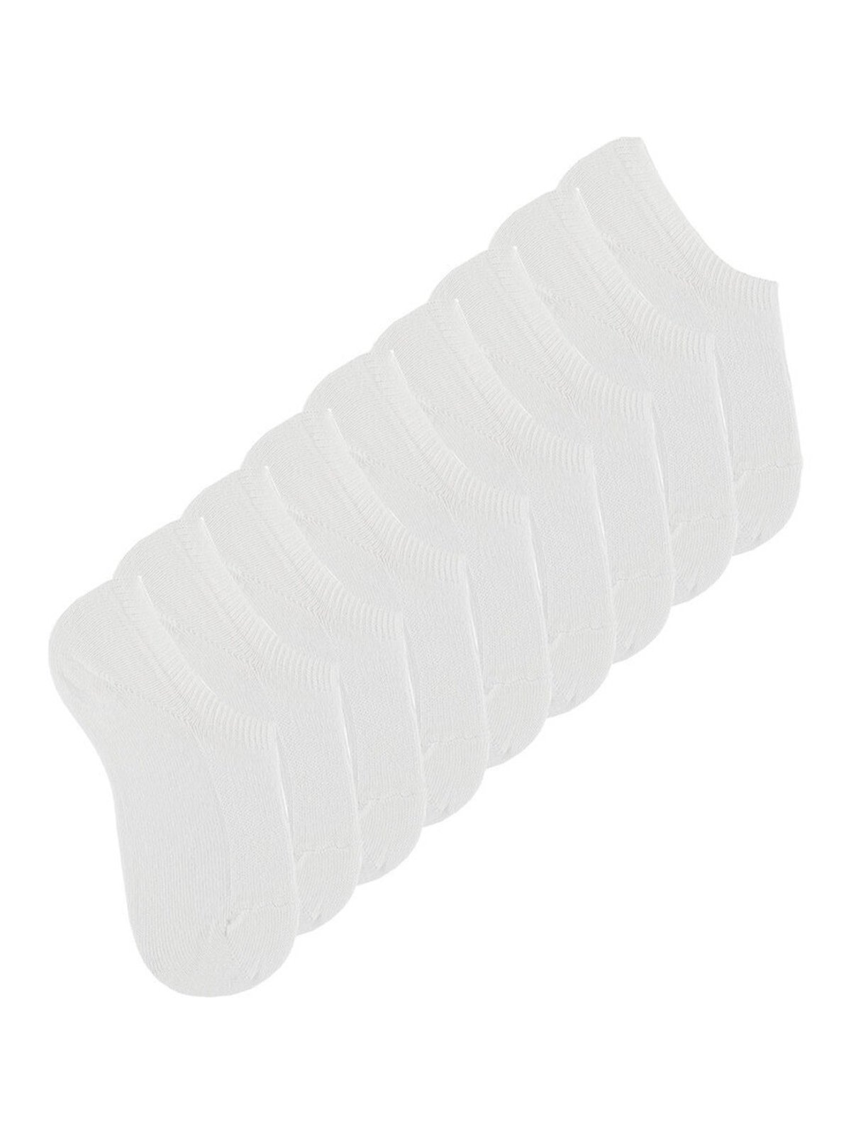 Kit 9 Pares de Meias Invisível Trifil 5442 Branco