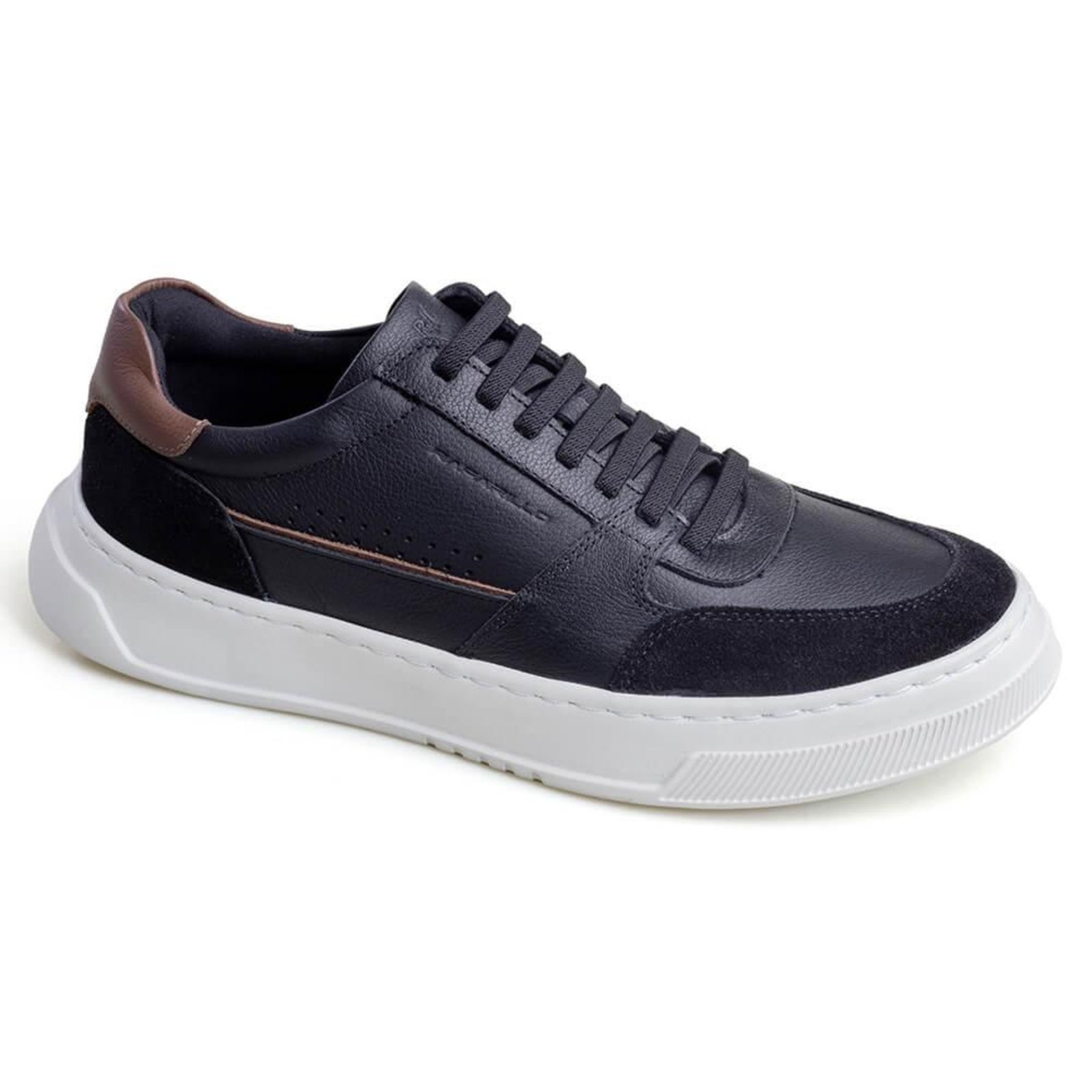 Sapatênis Max Light com Cadarço Masculino Rafarillo - Preto - 42 Preto