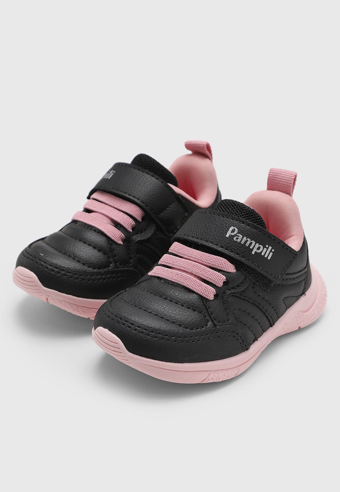 Vista 2 Infantil - Tênis Pampili MINI SOFT preto Pampili preto