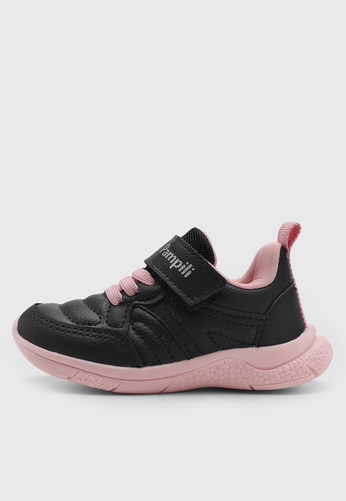 Vista 3 Infantil - Tênis Pampili MINI SOFT preto Pampili preto