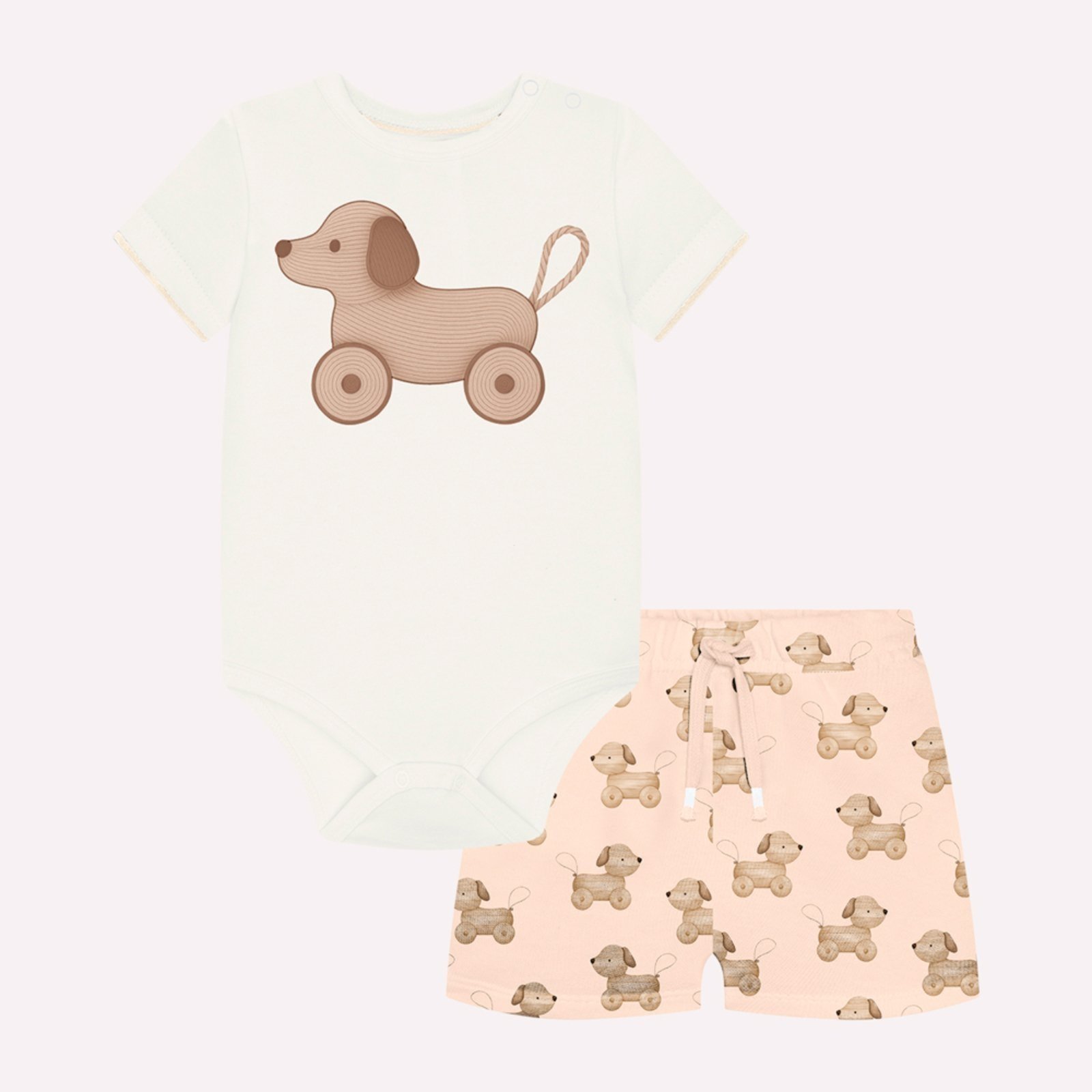 Infantil - Conjunto Menino Bordado Milon