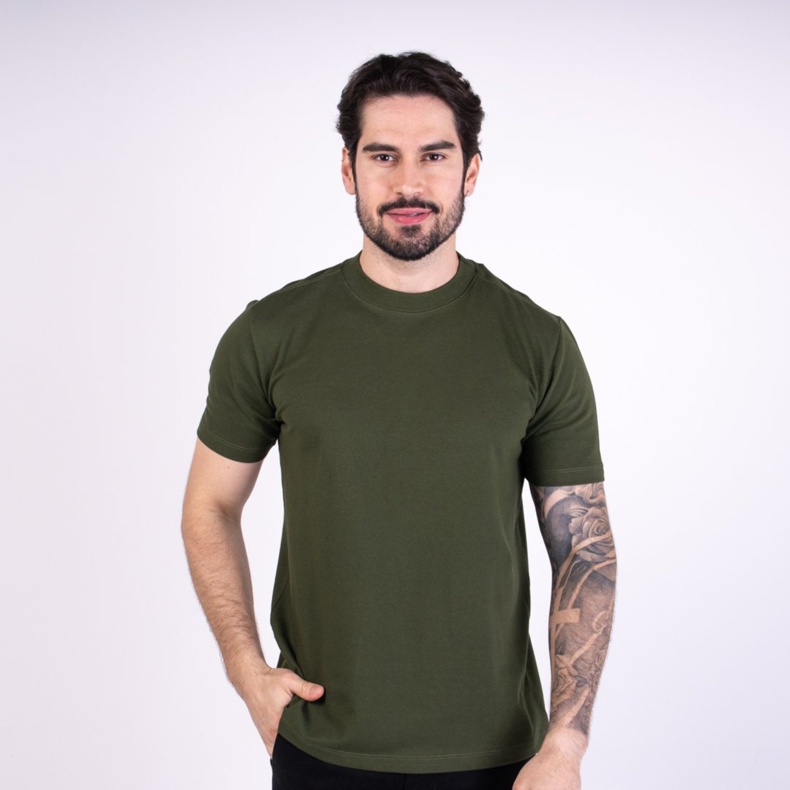 Camiseta VersatiOld Piquet Verde Militar