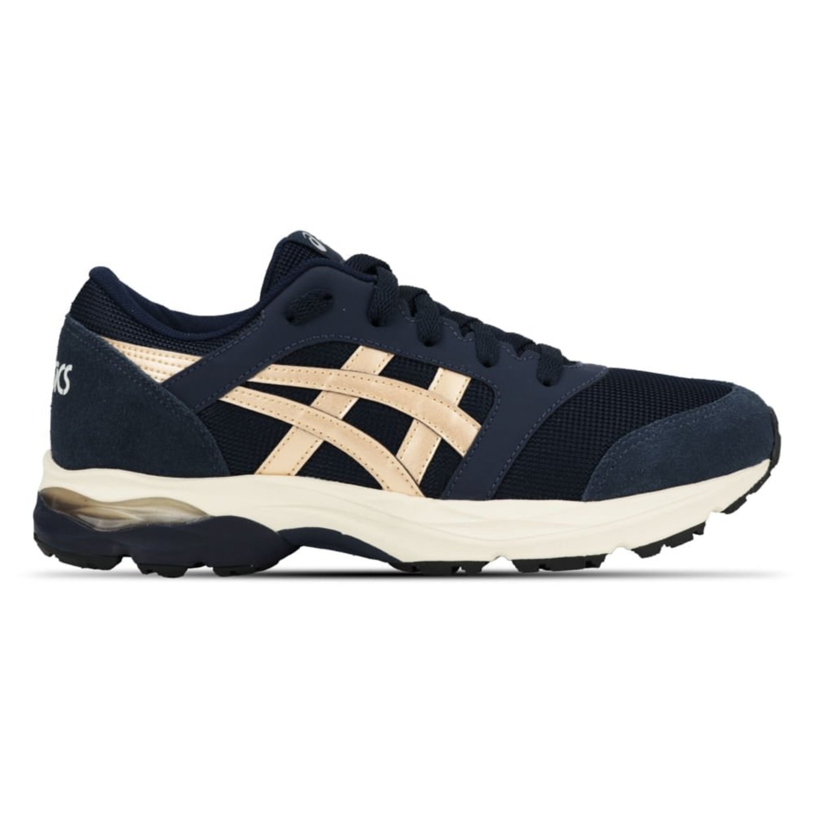 Tênis ASICS GEL-Takumi - Feminino - Azul/Dourado