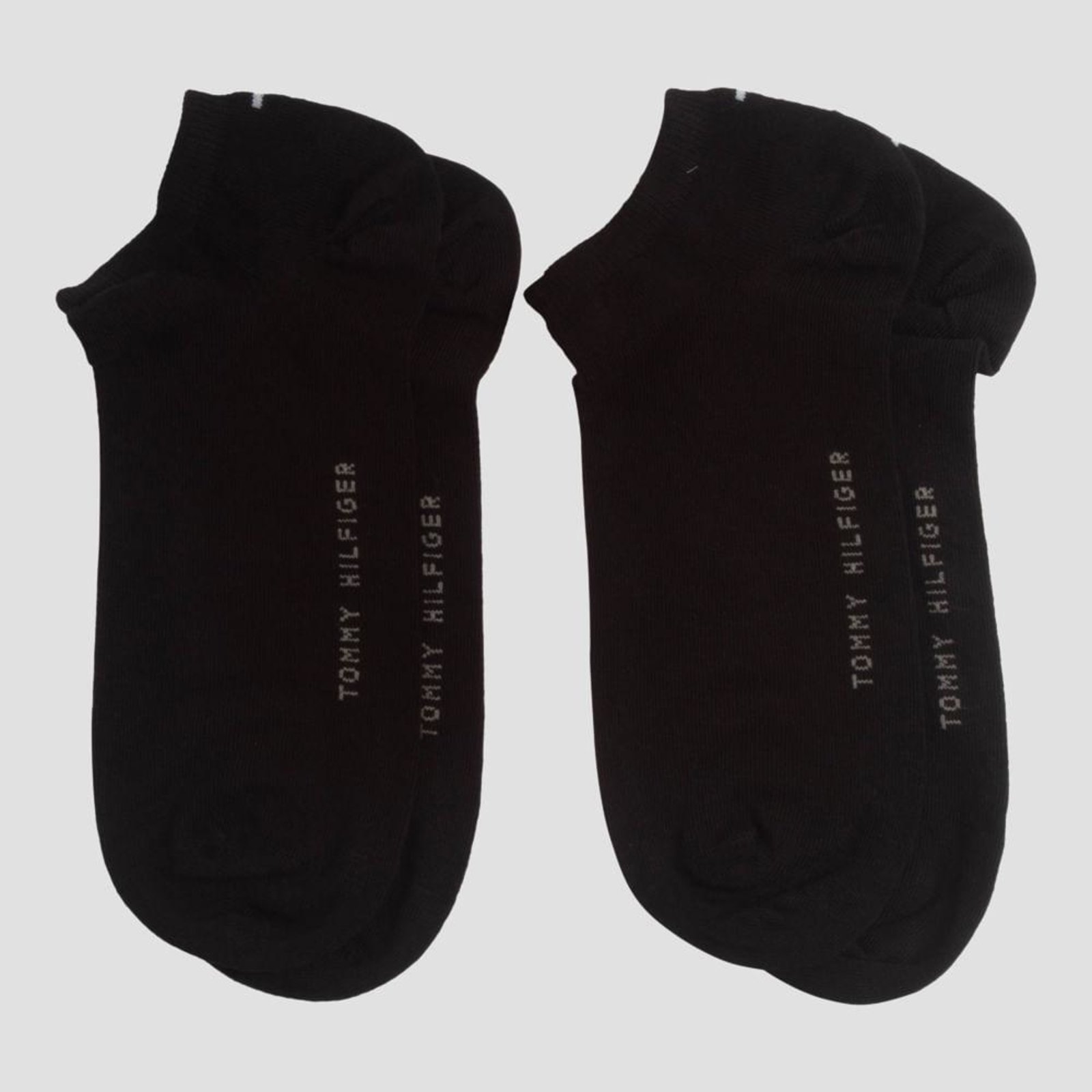 Vista 2 Pack Com Dois Pares De Meias Soquete TH34 Masculino - Tommy Hilfilger Tommy Hilfiger preto Tommy Hilfiger preto