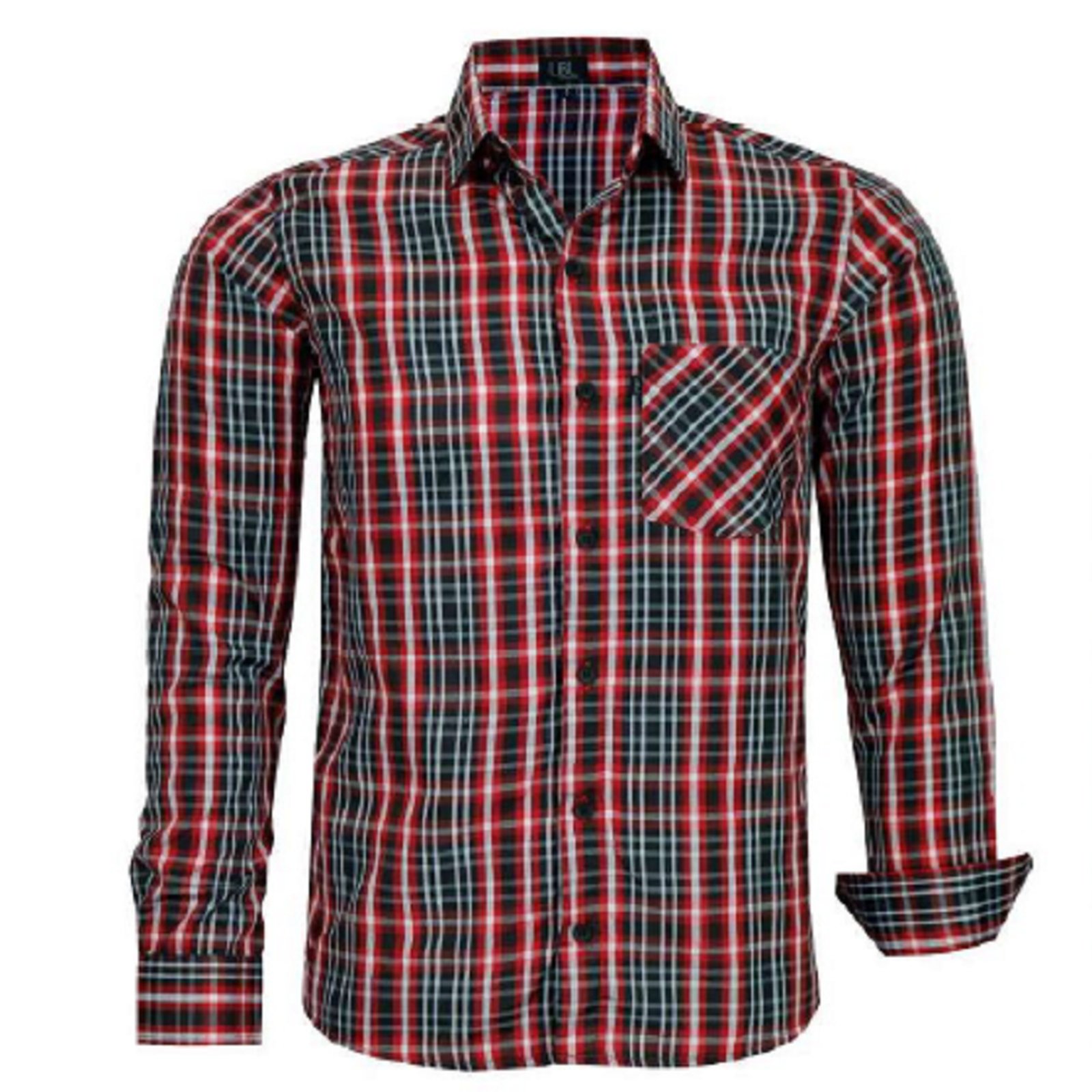 Camisa Junina Xadrez Manga Longa Original Amil Cor 1