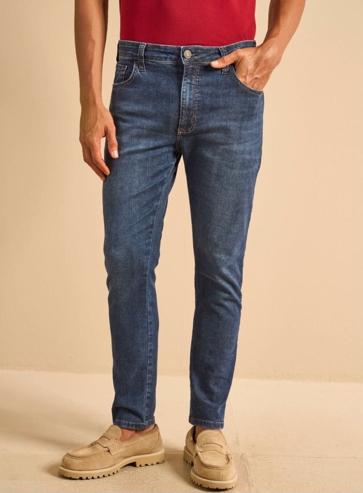 Calça Jeans Masculina - Alexandre Forum Indigo