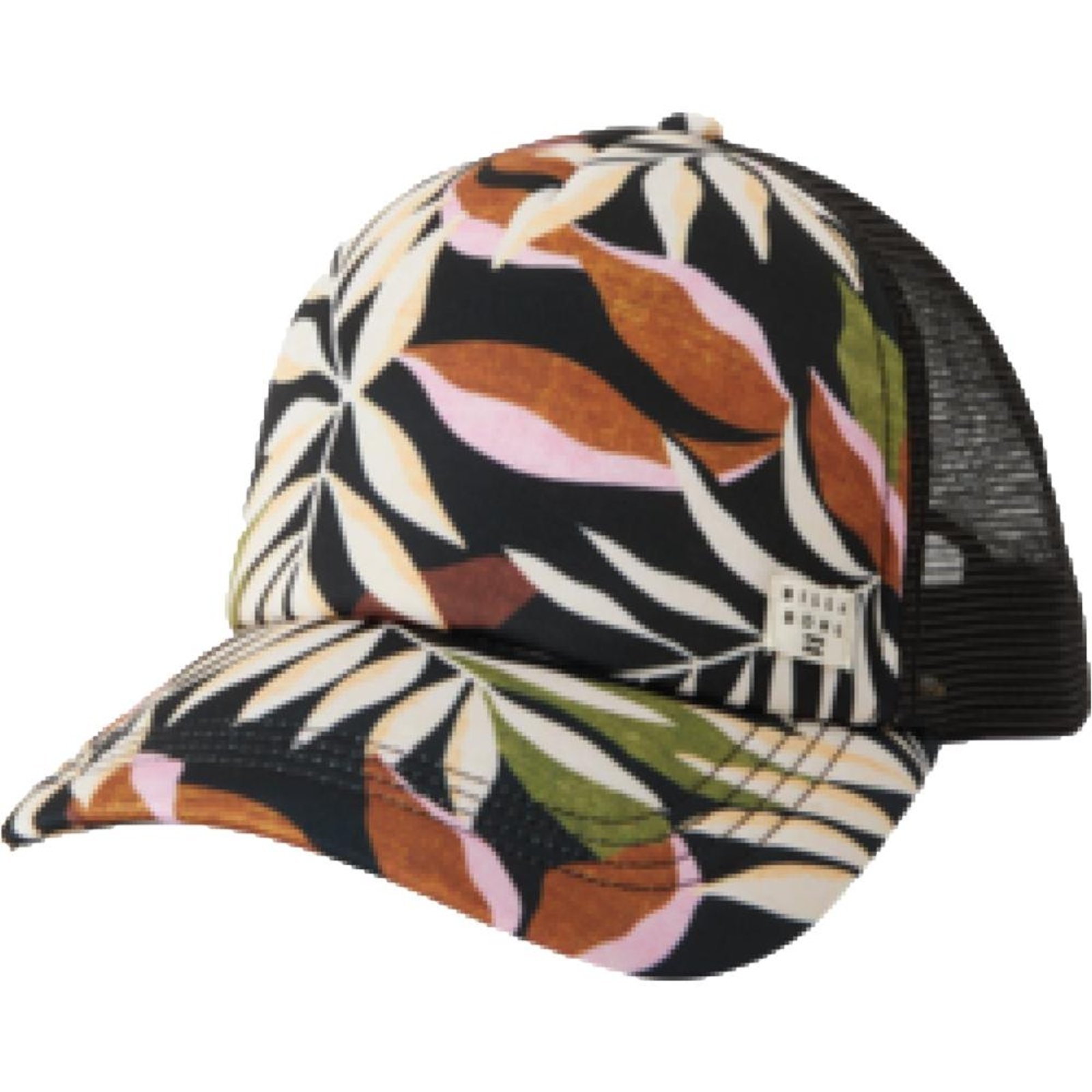 Vista 2 Boné Billabong Aba Curva Heritage Mashup SM24 Black Sands Billabong preto black