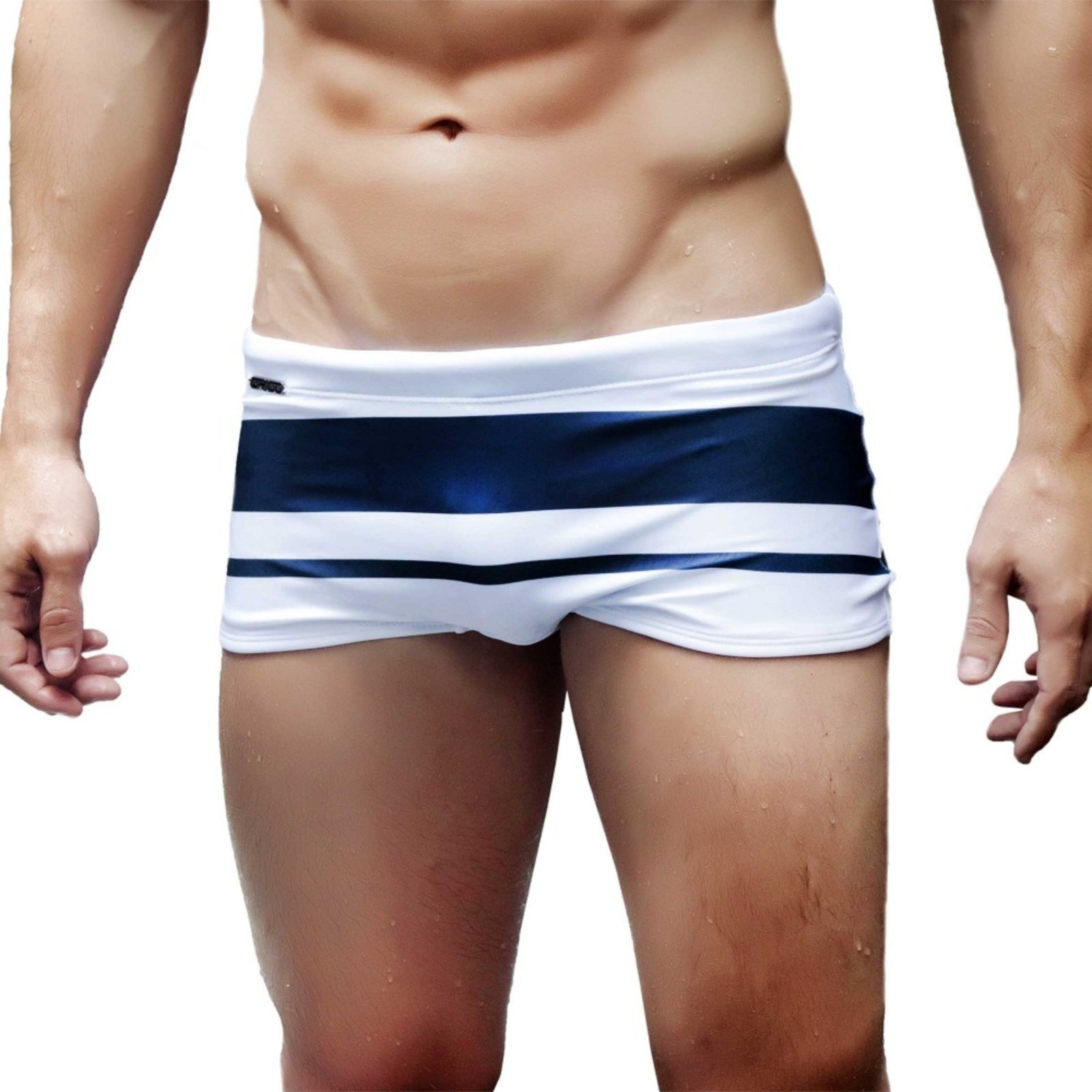 Vista 2 Sunga Boxer Two Lines Grigo Collection branco Grigo Collection branco