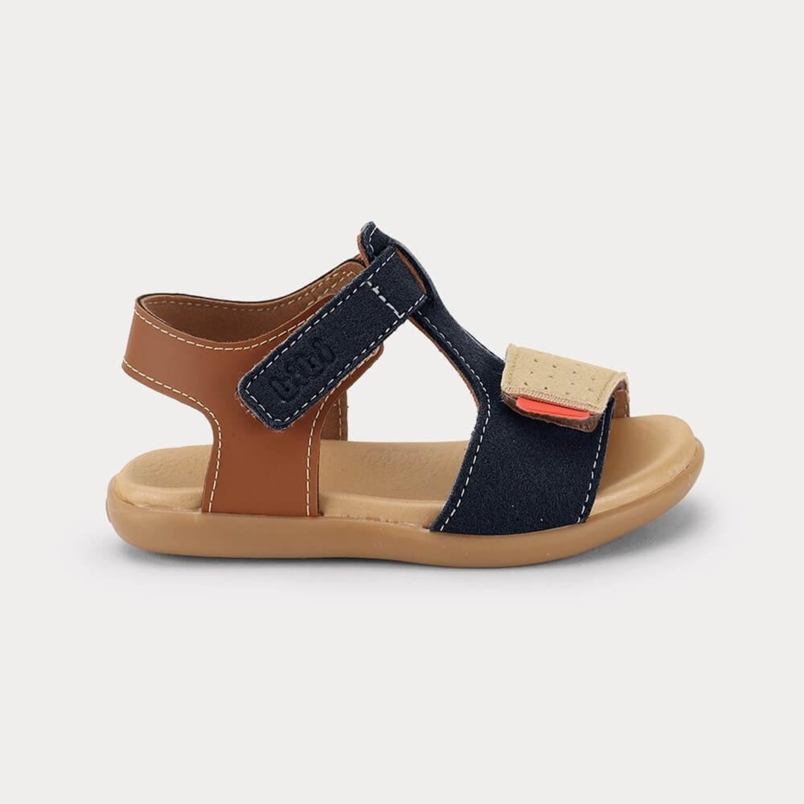 Infantil - Sandália Bibi Baby Soft II Azul com Marrom 1188256 20