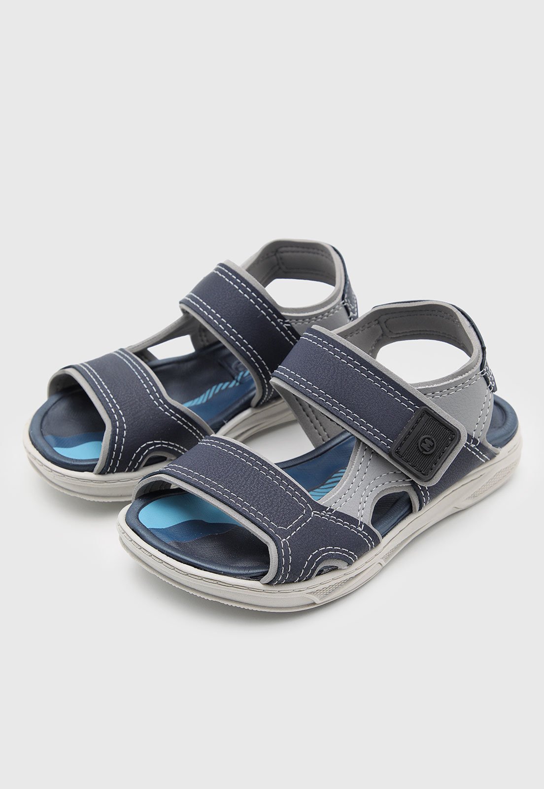 Infantil - Sandália Molekinho Esportiva Azul Marinho