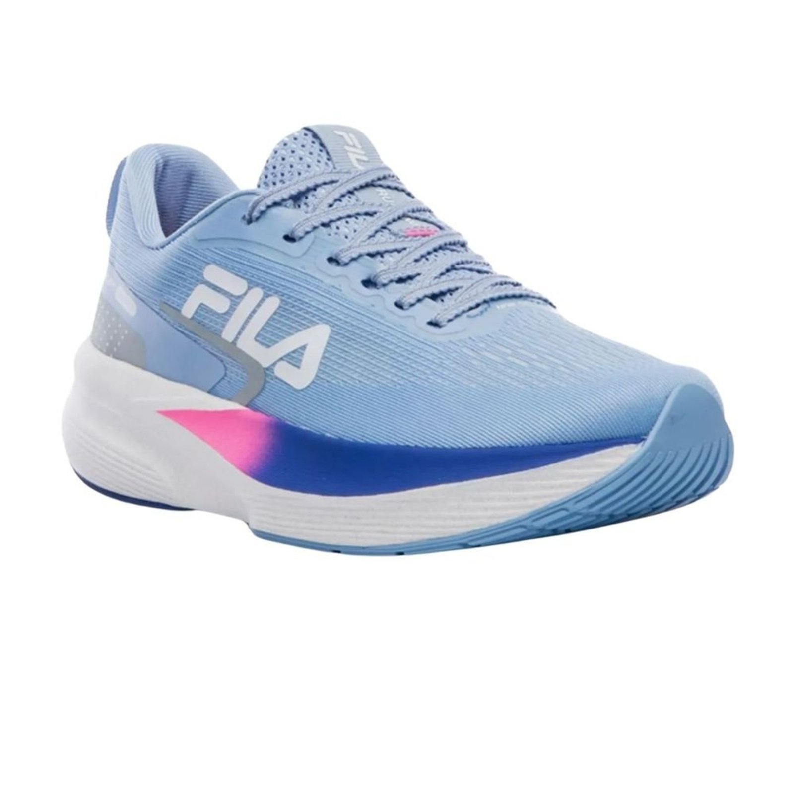 Vista 3 Tênis Corrida Feminino Fila Racer Fastpace azul Fila azul