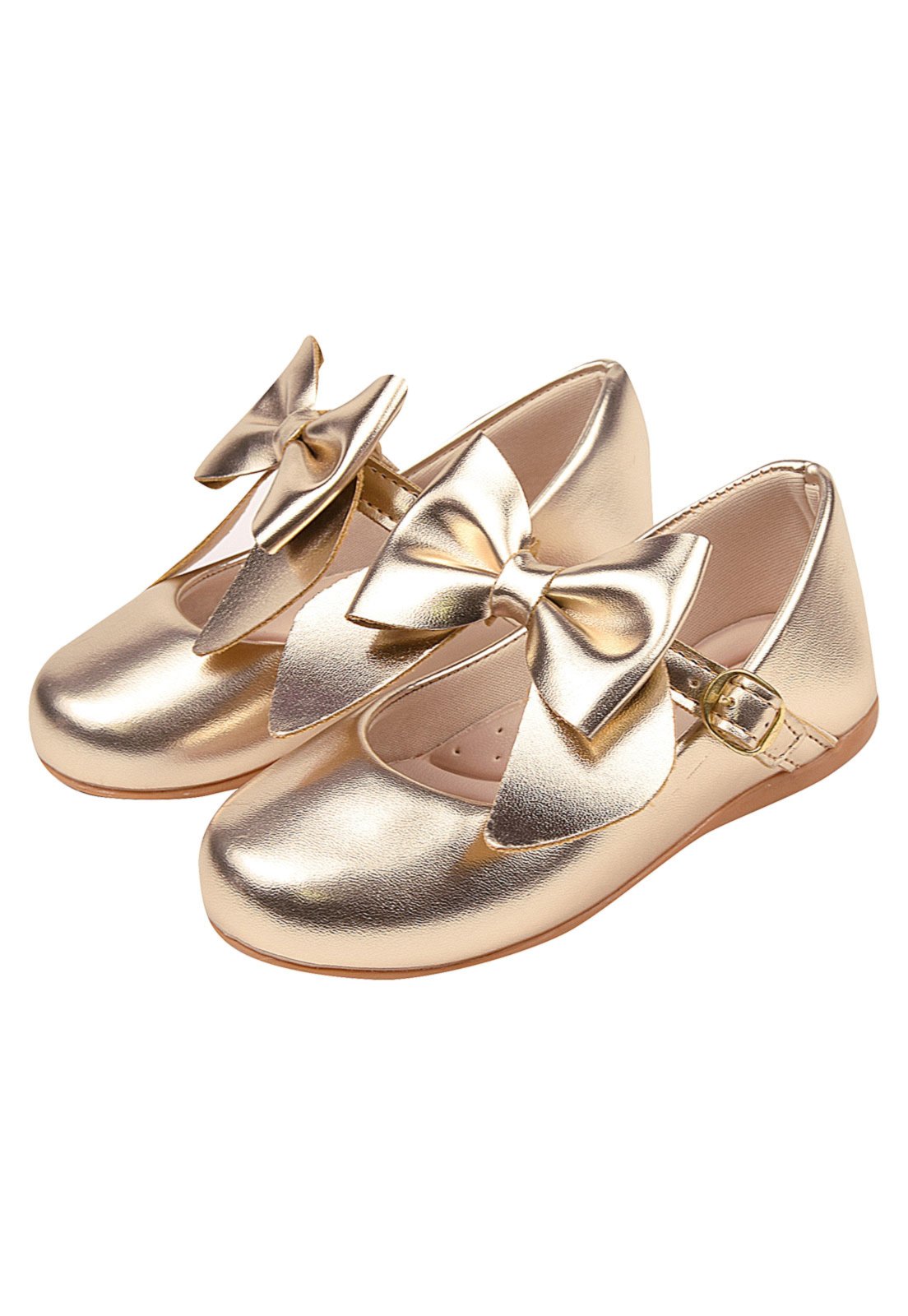 Infantil – Sapatilhas Menina 2 em 1 Moda Festa B2A Dourado