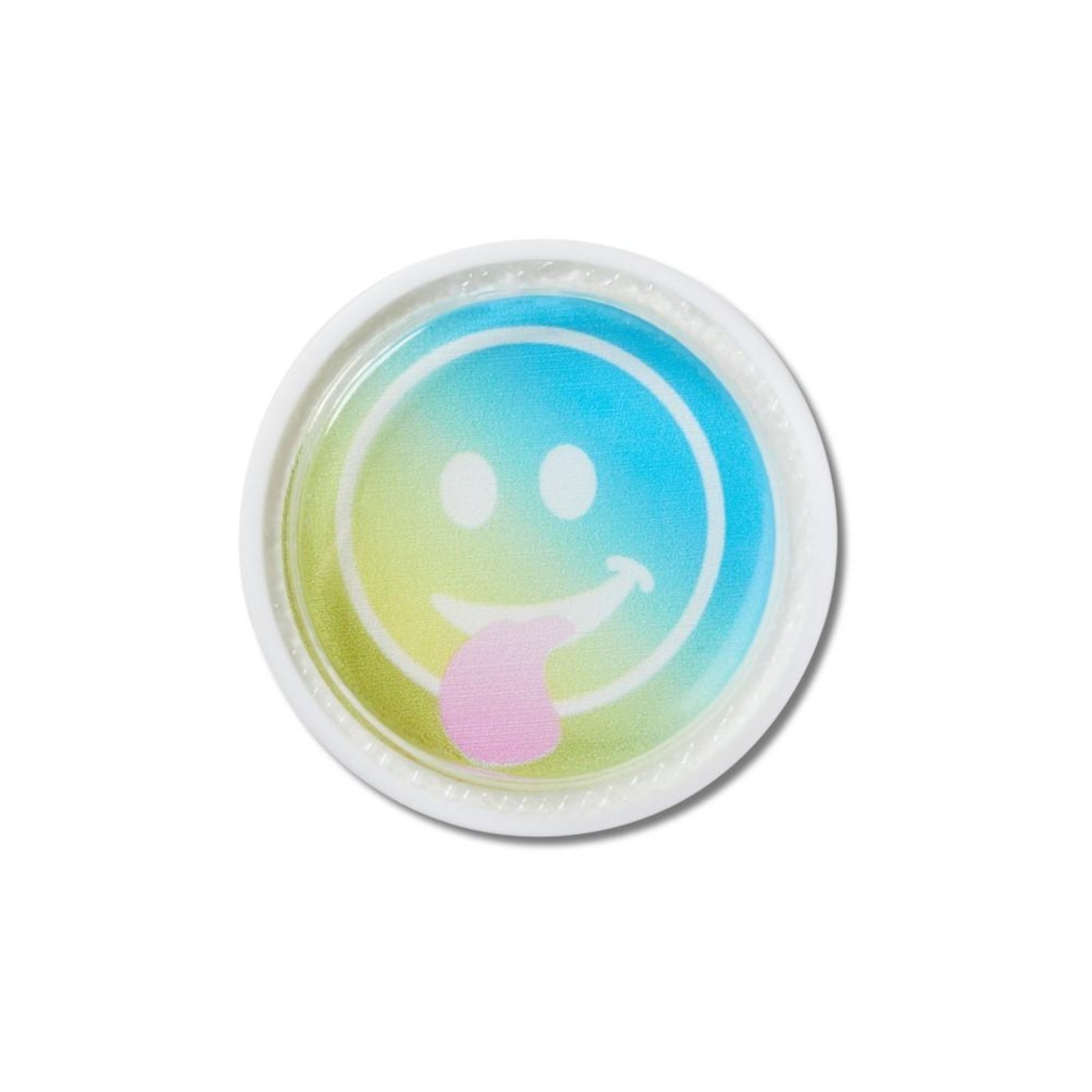 Vista 2 Infantil - Jibbitz™ Rosto de Sorriso Squish Crocs branco