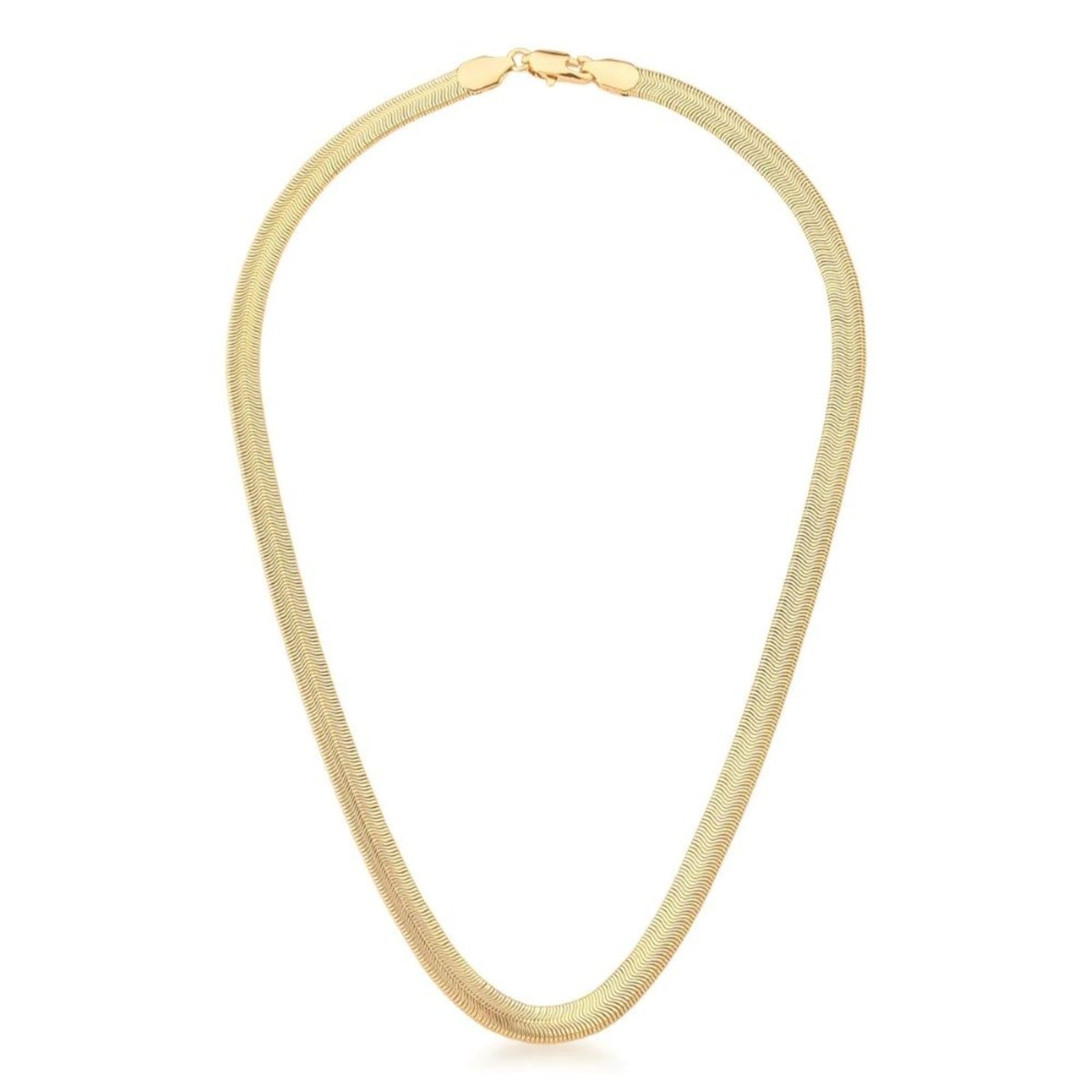 Infantil – Colar Malha Fita Semijoia Banhado a Ouro 18K Ania Store