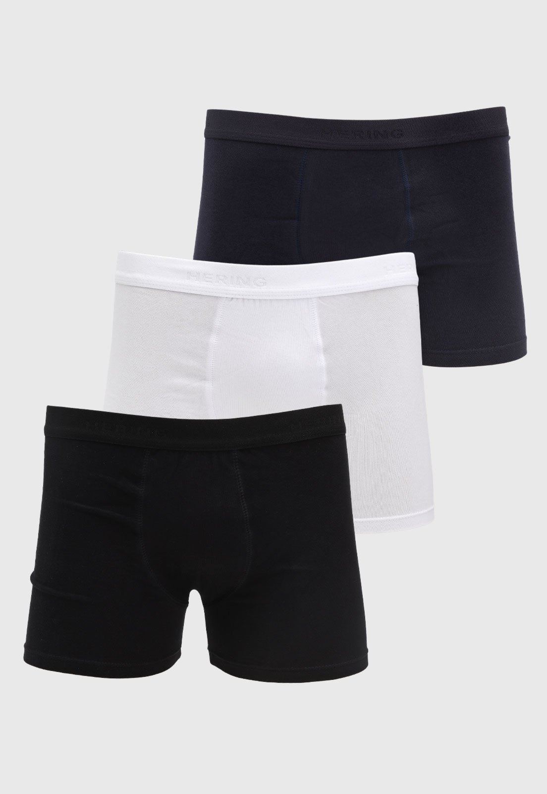 Kit Cueca Boxer Masculina Hering Com 3 Peças