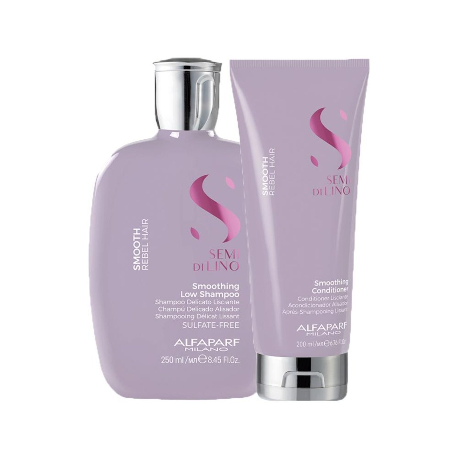 Alfaparf Semi Di Lino Smooth Shampoo e Condicionador