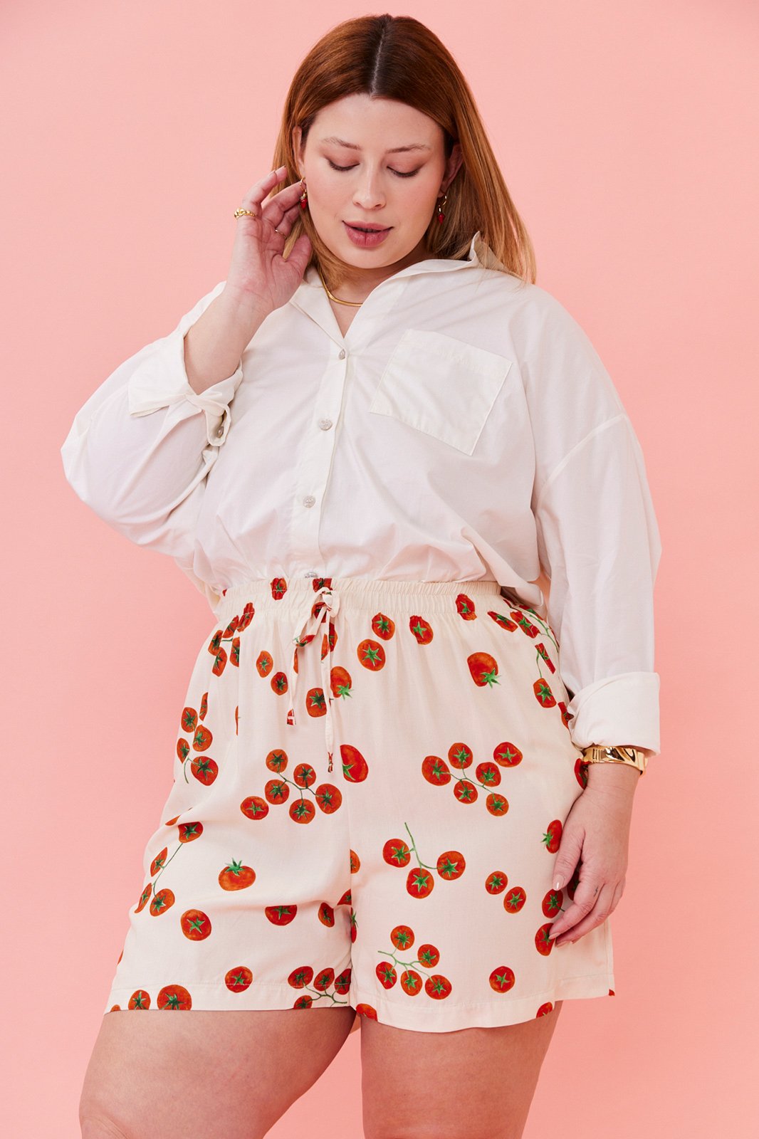Vista 3 Camisa In Love Catarina Off White off-white white In Love off-white white