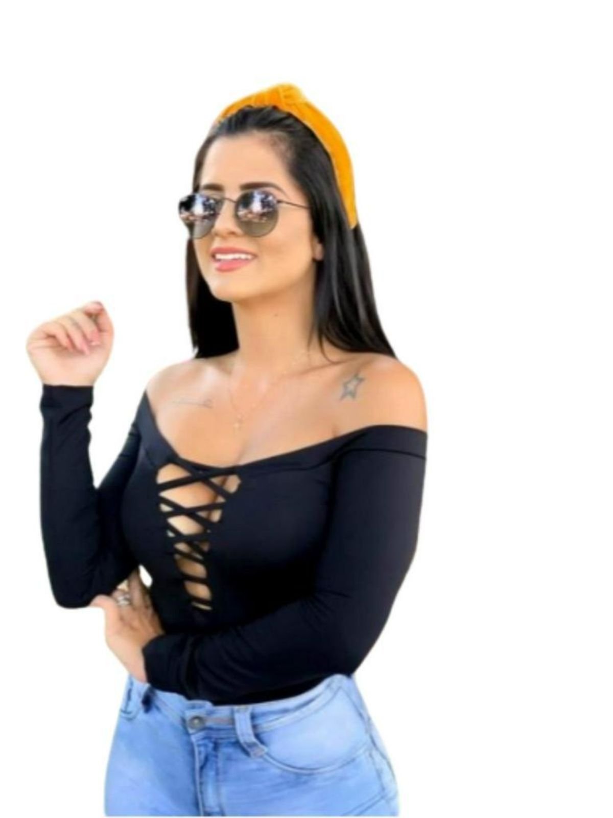 BODY Summer body MANGA LONGA MARYLAND OMBRO A OMBRO
