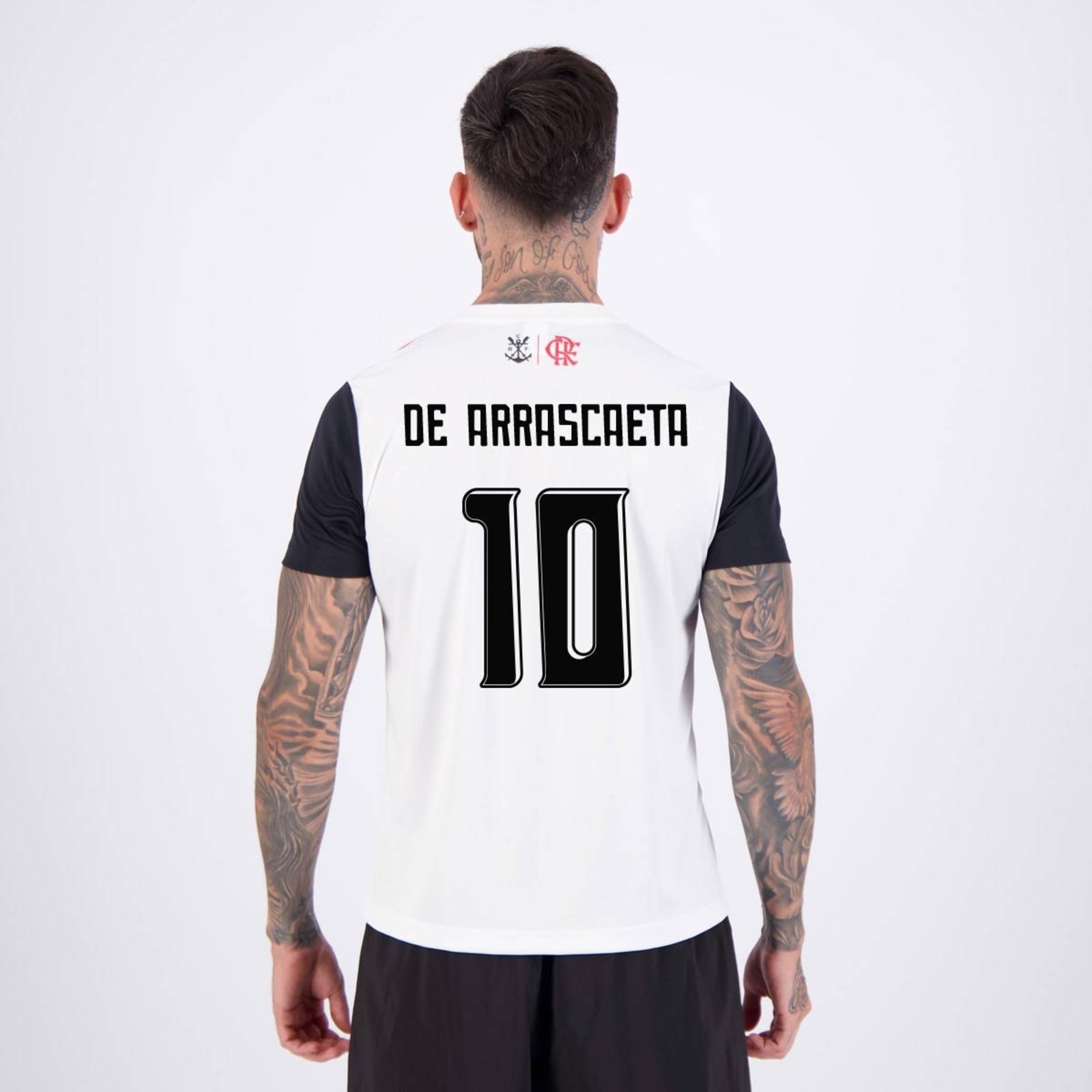 Camisa Flamengo Fulgor Branca 10 De Arrascaeta