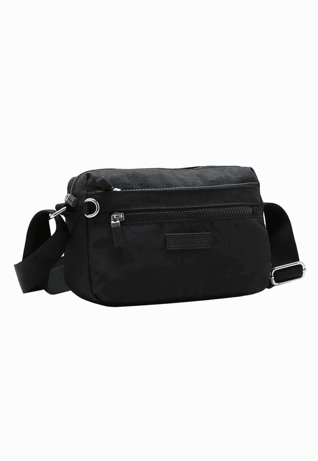 Bolsa Feminina Chenson Transversal Sport Cool 3785601 Preto