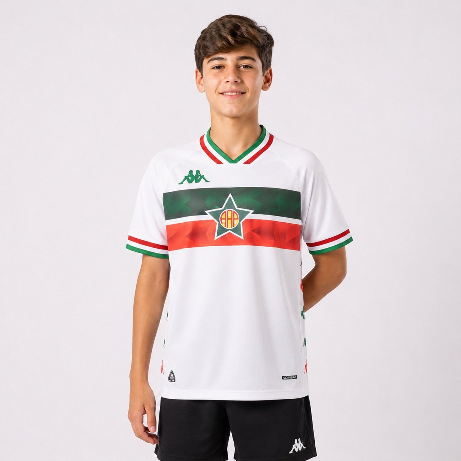 Camisa Kappa Portuguesa RJ I 2026 Juvenil