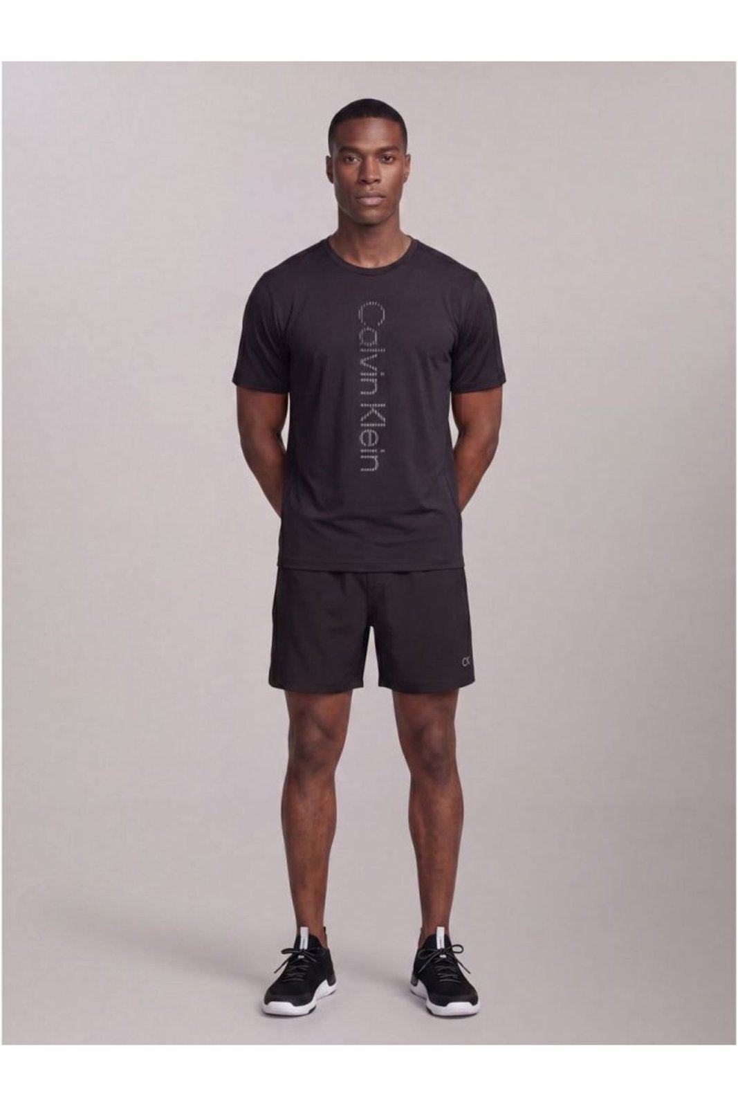 Camiseta Treino Manga Curta Grafic Sport - Preto