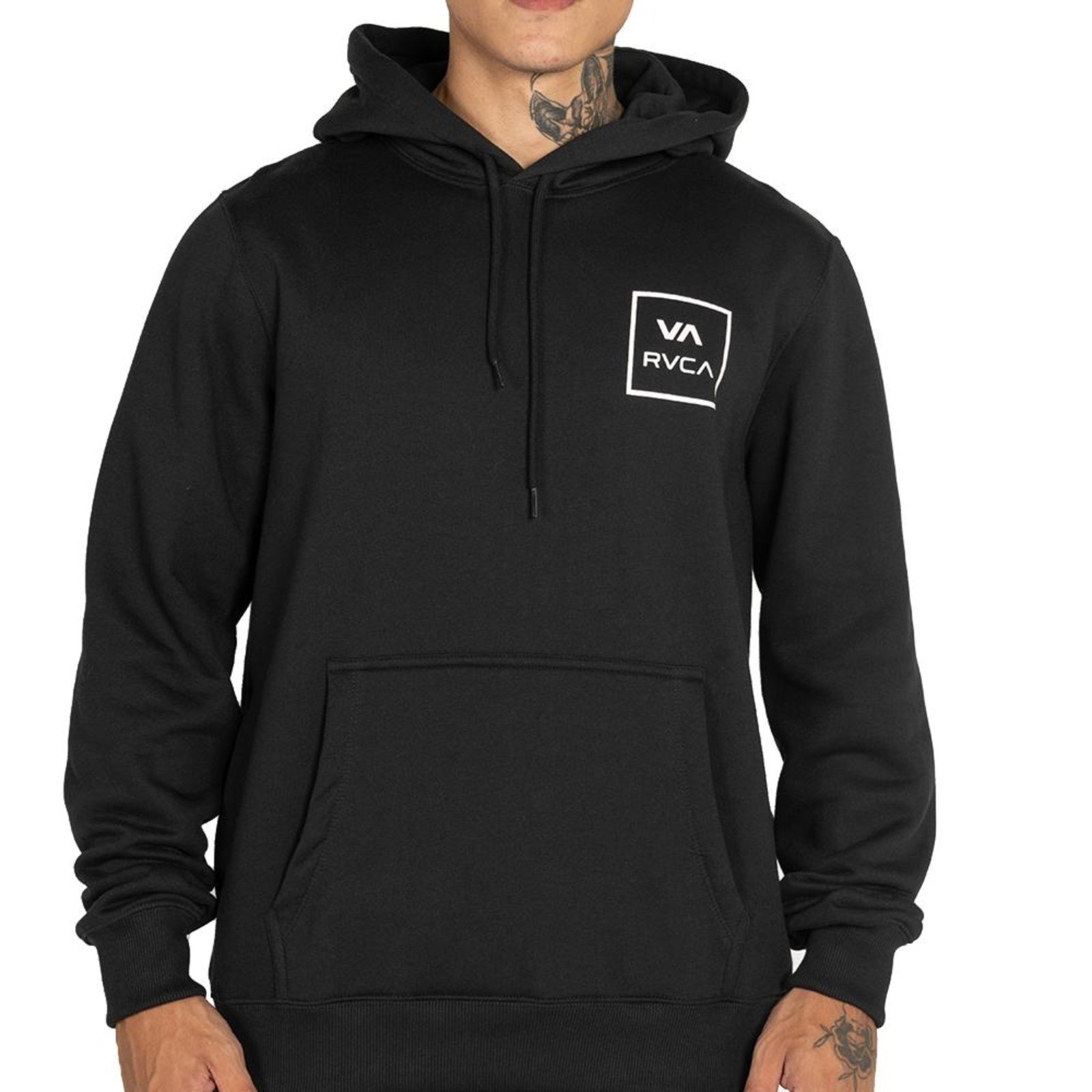Moletom RVCA Canguru VA All The Way WT25 Masculino Preto