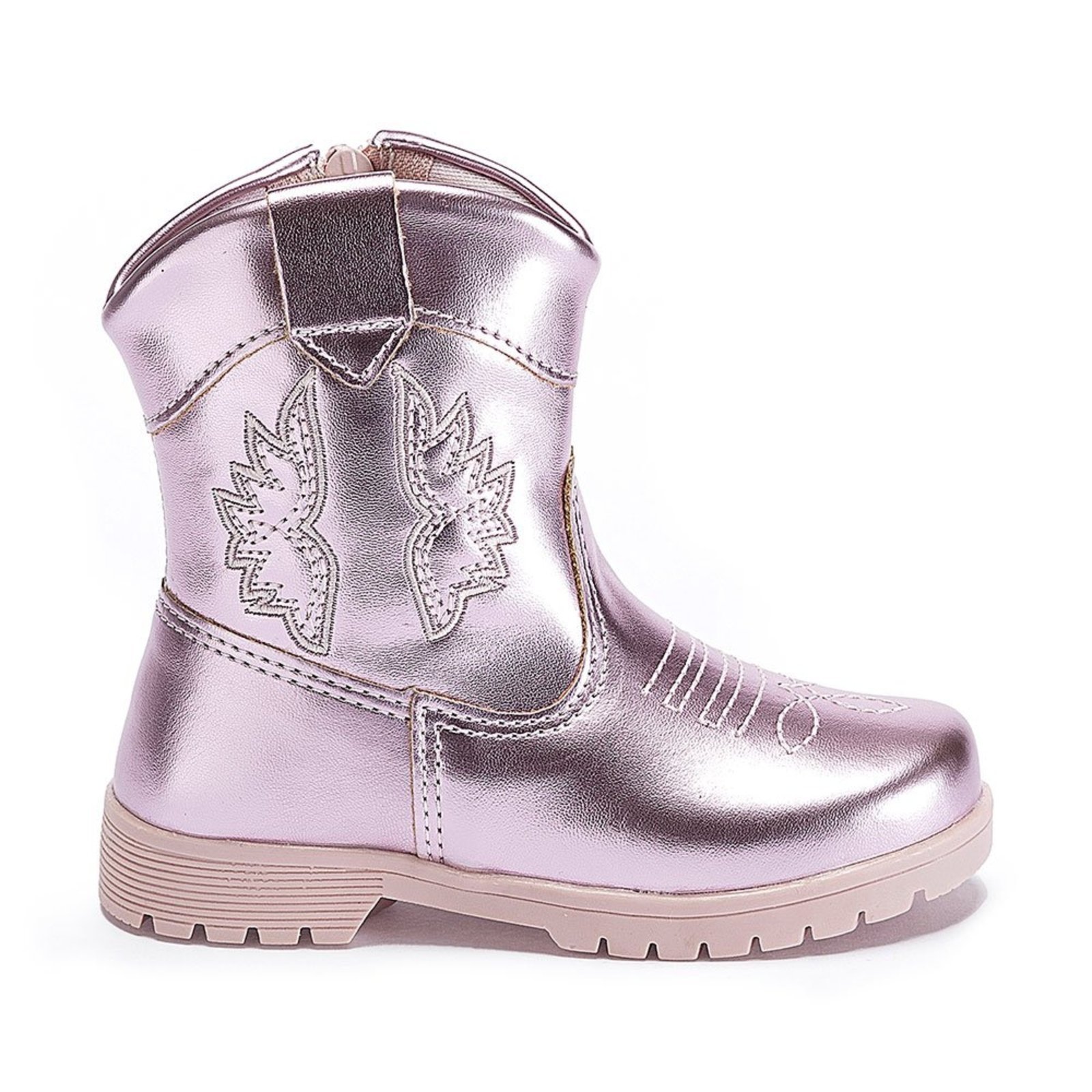 Infantil - Bota Country Texana Fashion Metalizada Pequito