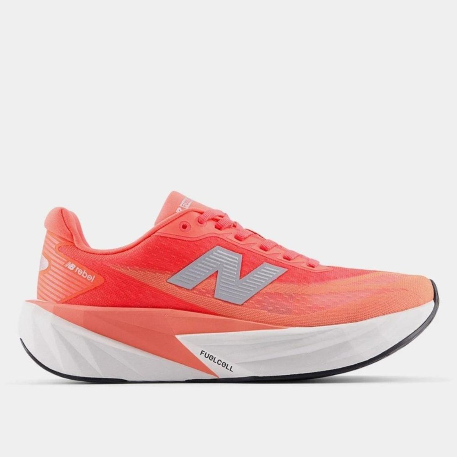 Vista 2 Tênis Feminino New Balance Rebel V5 Running WFCXL5A 34 laranja New Balance laranja
