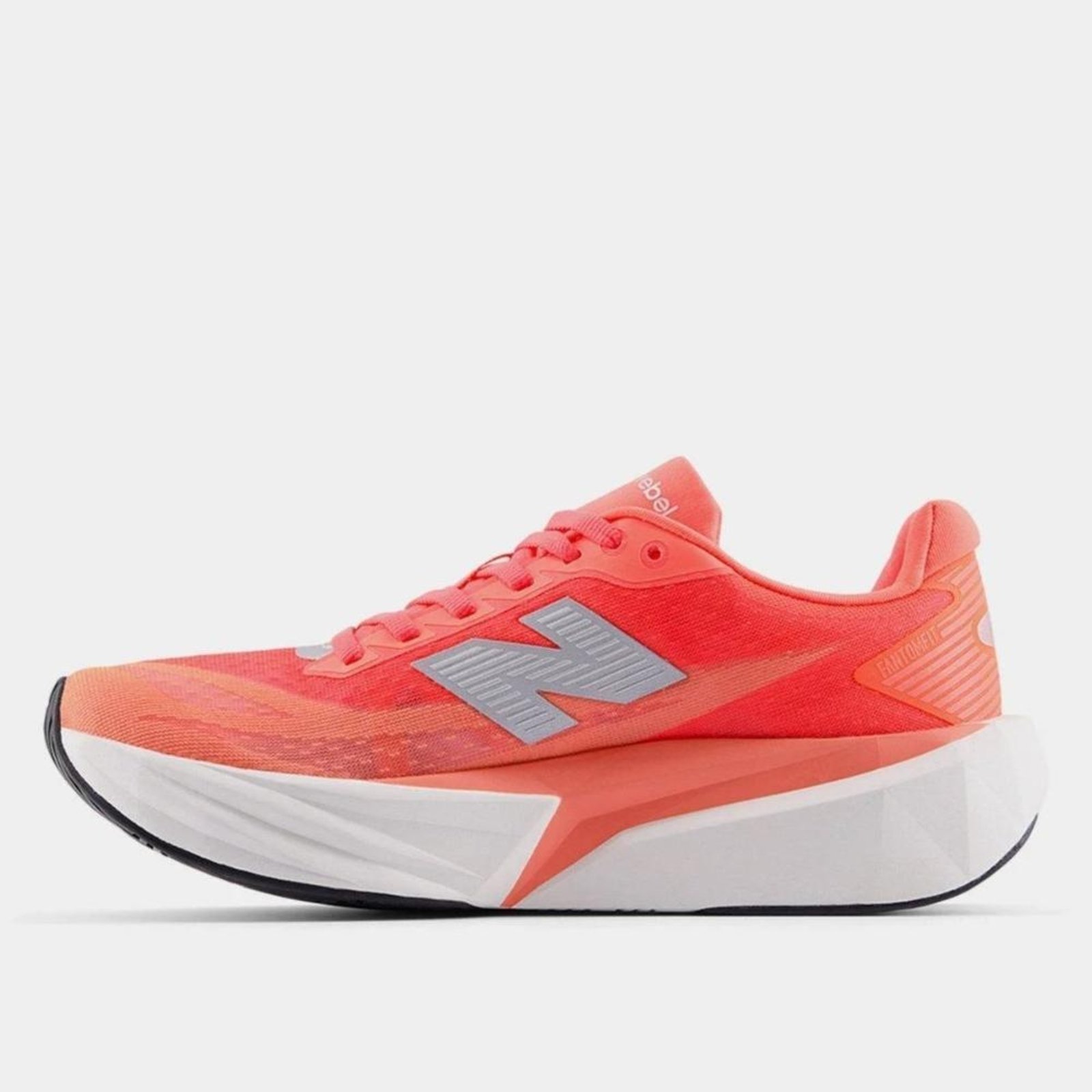 Vista 3 Tênis Feminino New Balance Rebel V5 Running WFCXL5A 34 laranja New Balance laranja