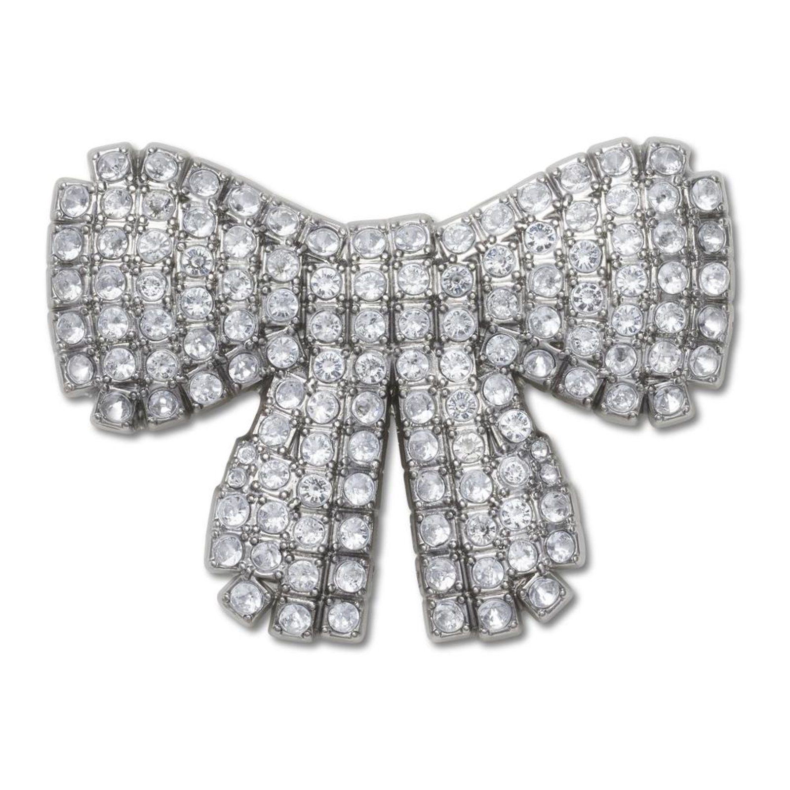 Vista 2 Infantil - Jibbitz™ Laço Bling Crocs branco Crocs branco