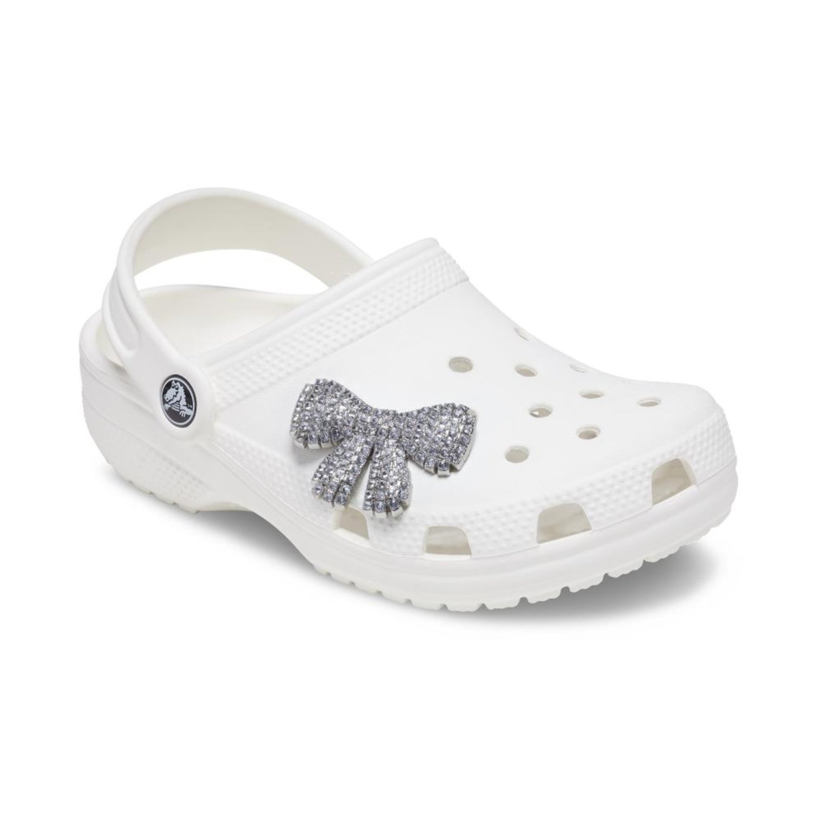 Vista 3 Infantil - Jibbitz™ Laço Bling Crocs branco Crocs branco